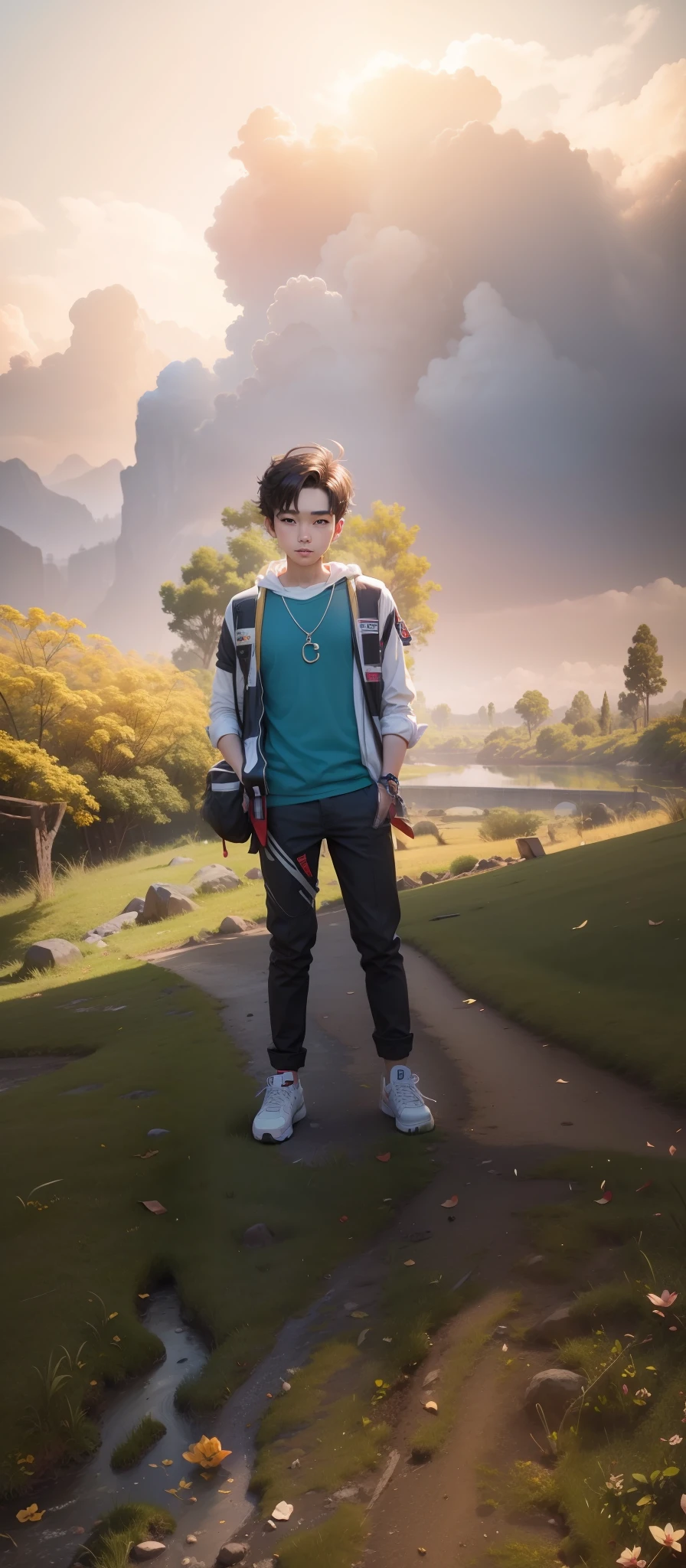 Smart boy real face 8k