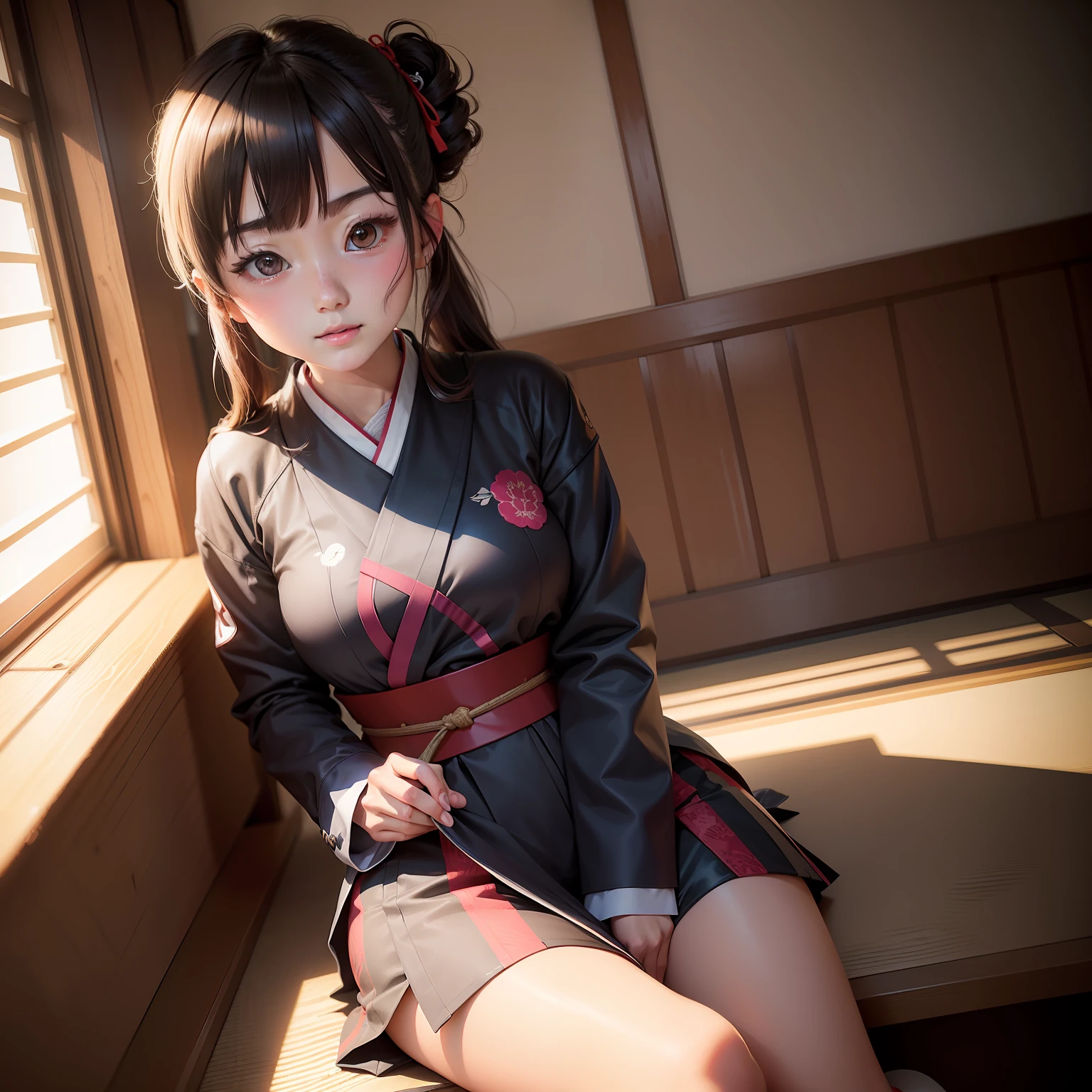 Genshin Kamisato Ayaka cute and pure