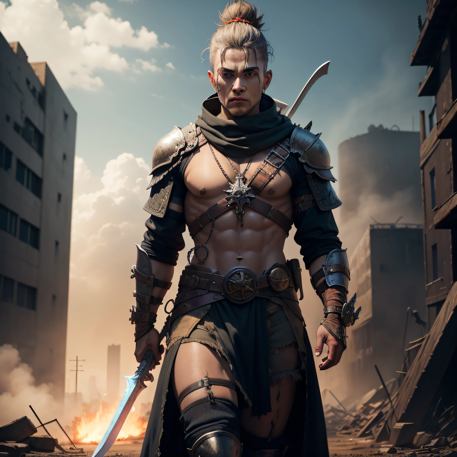 an apocalyptic warrior priest