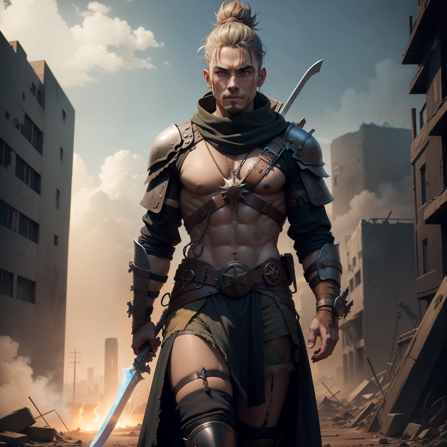 an apocalyptic warrior priest