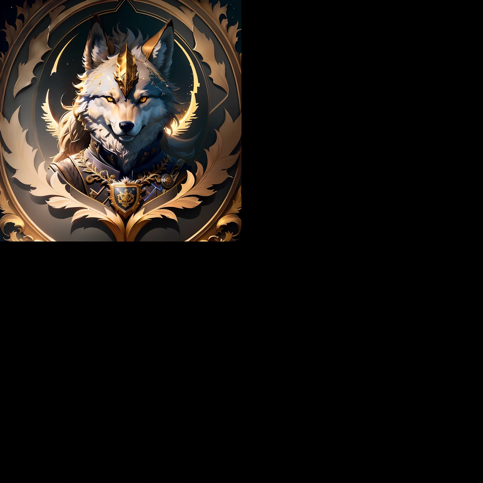 Create coat of arms with god Anubis representing atletimo adv