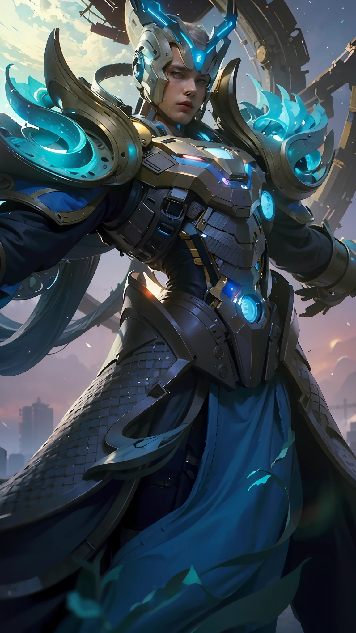 (1boy:1.3), solo,__body-parts__, official art, unity 8k wallpaper, ultra detailed, handsome and aesthetic,l, masterpiece, best quality, RAW, masterpiece, super fine photo,, best quality, super high Resolution, photorealistic, sunlight, full body portrait, boy 1, handsome, masculine, cool, dynamic pose, delicate face, blue eyes, (side view), she is wearing a futuristic Iron Man mech, red and gold, Highly detailed abandoned warehouse background, detailed face, detailed complex busy background, messy, gorgeous, milky, high detailed skin, realistic skin details, visible pores, sharp focus, volumetric fog, 8k uhd, dslr camera, High quality, film grain, fair skin, photorealism, lomography, sprawling metropolis in a futuristic dystopia, view from below, translucent