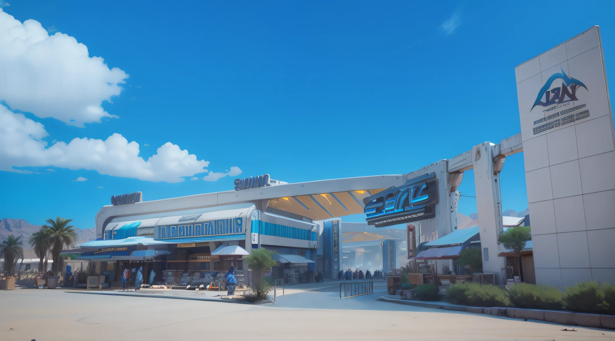 A cinematic scene，sci fi  movie，DreamWorks moves Western style，Near Future City，Neon lights，first person perspective，Realistic details，Neon tones