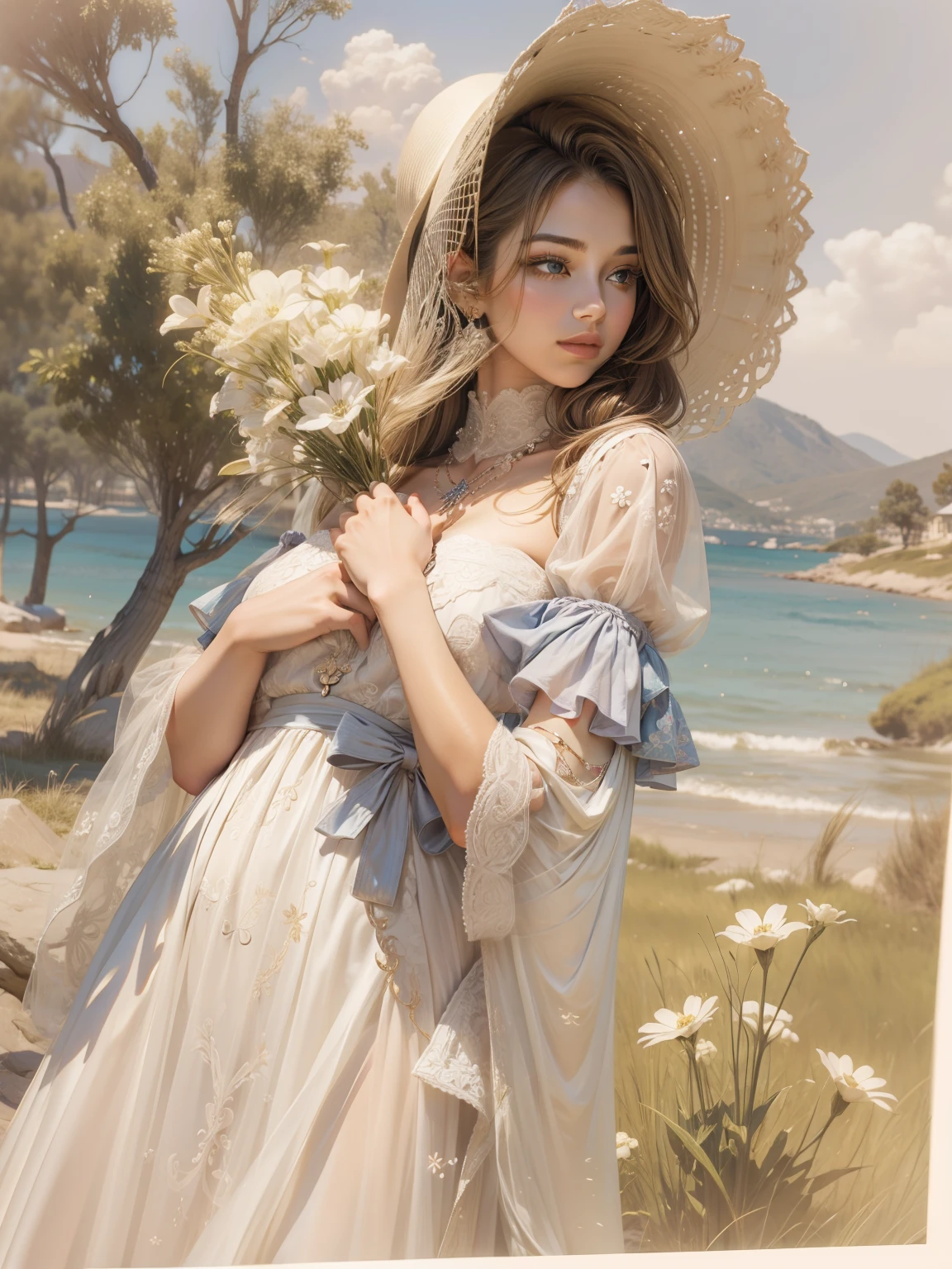 beatiful woman,dreamy