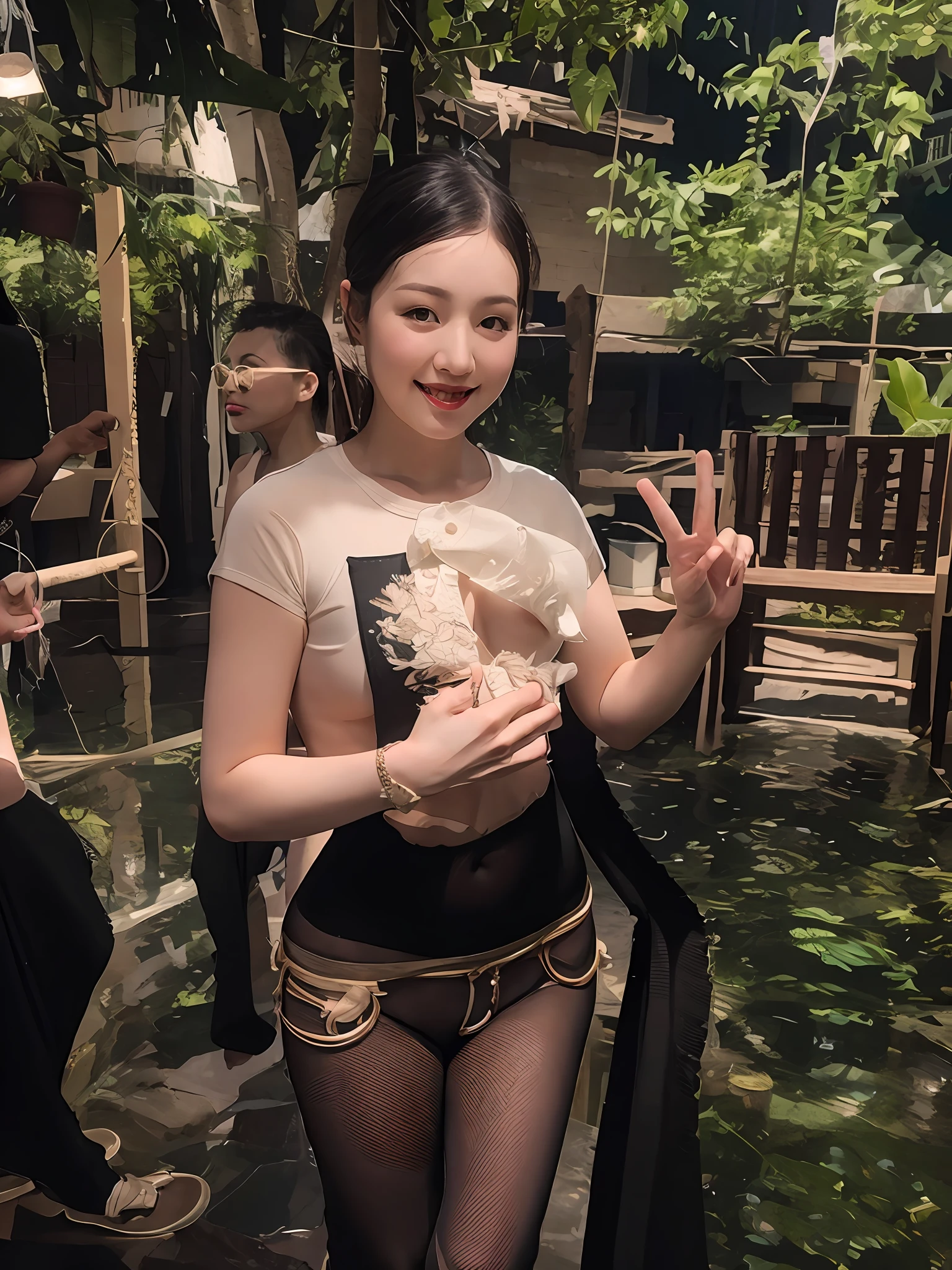 (makeup:0.3), beautiful Medium beasts, nsfw, , , full body shot:1.3,bokeh:1.2, indoors, detailed luxury living room, model pose, standing, (small_head),
1 girl,fit, solo, nun,collarbone:1.3, pelvic_curtain:1.3,white pantyhose, smooth skin, necklace,
black_hair, long legs, long hair, tiny_waist, realistic_detailed_skin_texture, good hands, good feet, (8k, RAW photo, best quality, masterpiece:1.2), (realistic, photo-realistic:1.37), ultra high res, photon mapping, radiosity, ((Hasselblad photography)),physically-based rendering, professional soft lighting, light on face,
fishnet, pantyhose, bodysuit,