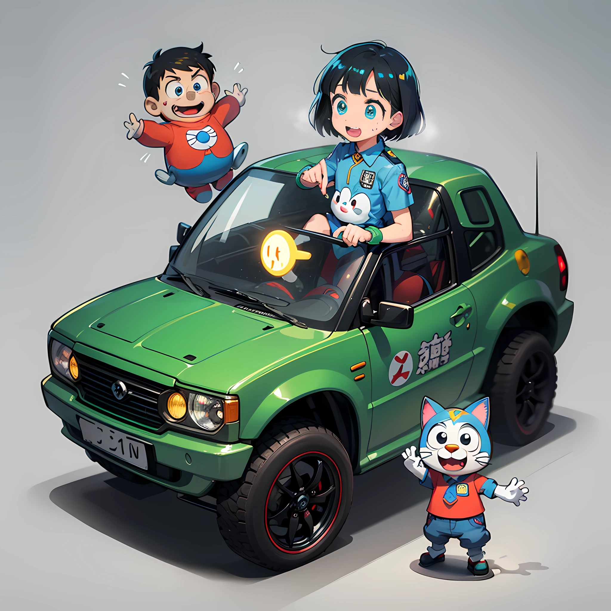 cartoon character dora dora dora dora dora dora dora dora dora dora dora dora dora dora dora dora dora dora dora, Doraemon, japanese mascot, by Murakami, author:Murakami Kagura, takashi murakami art style, 😃😀😄☺🙃😉😗, the cat is smiling,Detailed pupils,Colorful light,neon numbers,Mario Kart,WALL-E robots,Love, Causeway Bay Report, Sweaty policeman, Left green dragon right fat tiger. Hearse flicking tail coffin flying mother, You see daddy flying, Fear of slipping and falling to the ground, Head mosquito bites, Little boy in red. The nine-headed dragon flashed to his waist, Be empathetic