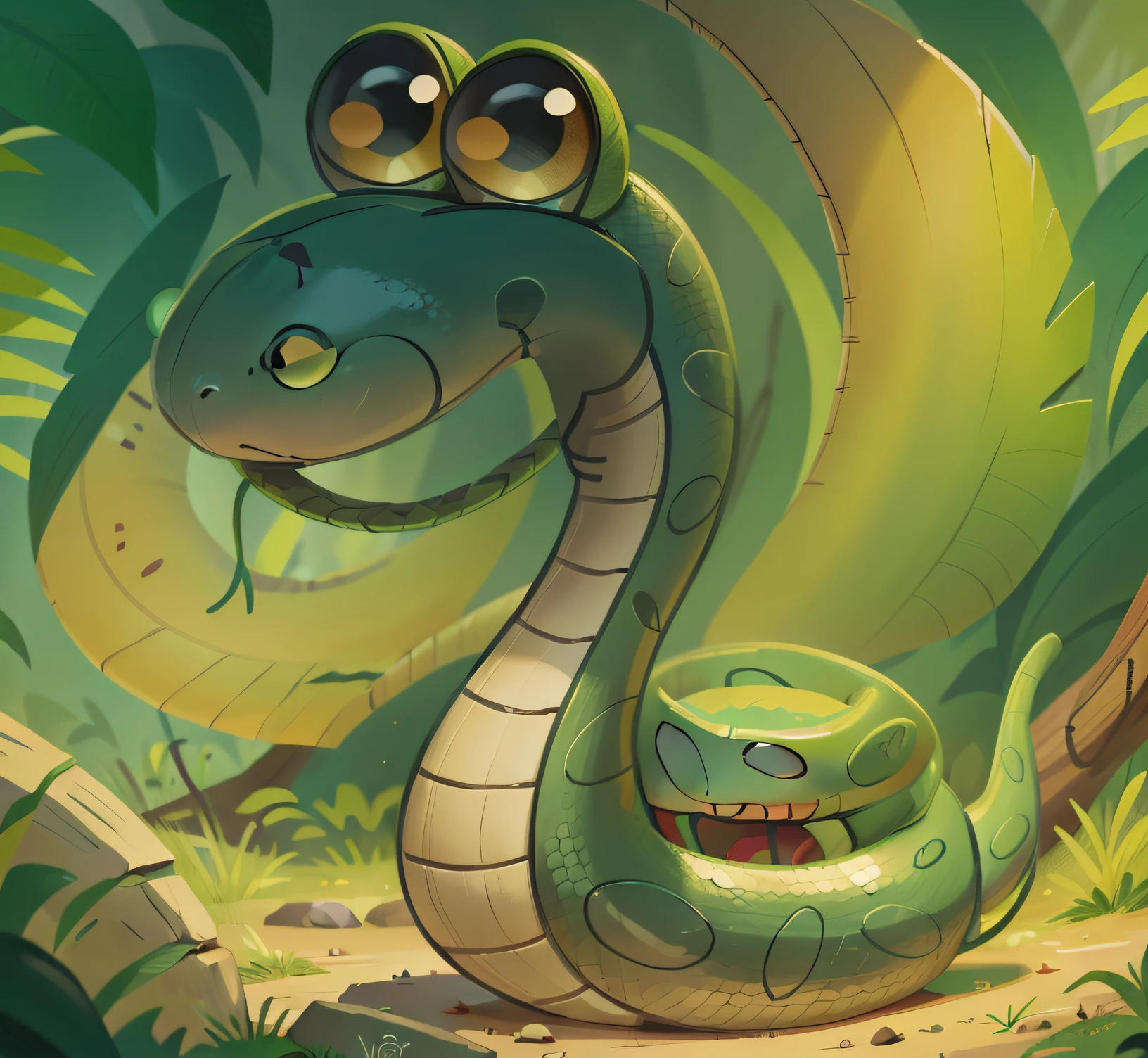 Snake cartoon
