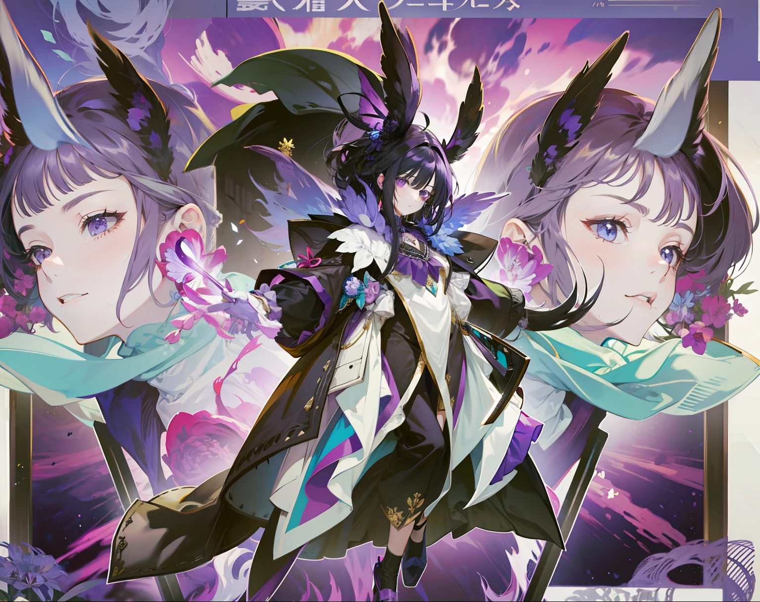 Dark purple wind