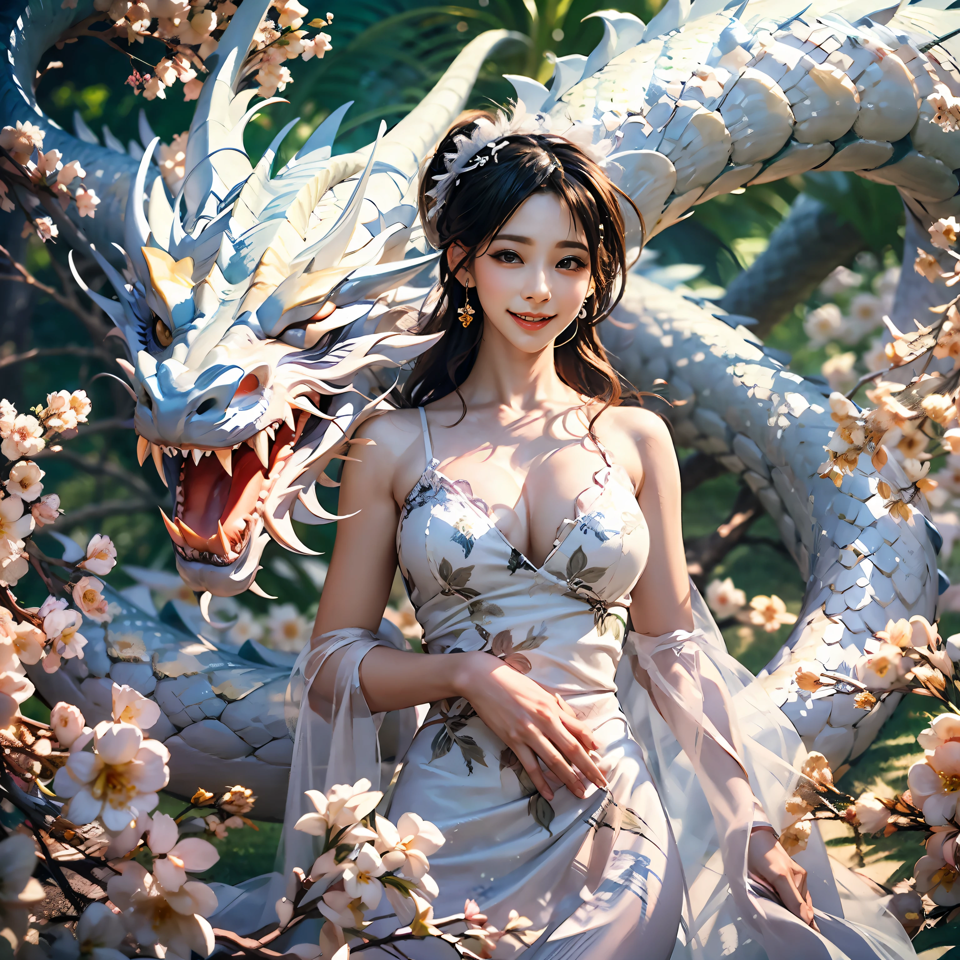 Pure and lovely，Blend into the picture，Not obtrusive，Happy，Happy，