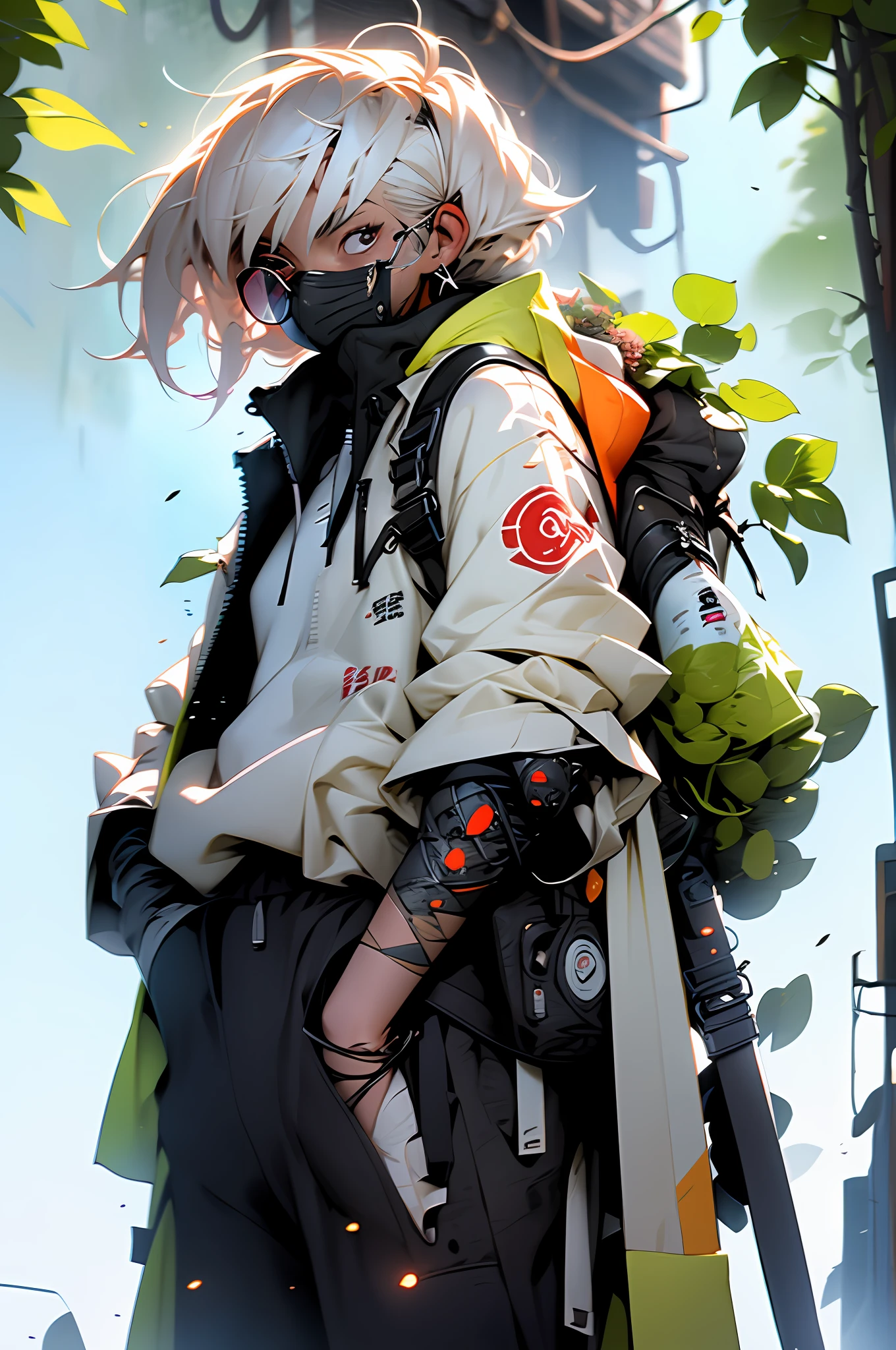Gwenpool, ((Samurai style)),colosseum,cybe,tattoo,without clothes,savage,small bust,Machine hands,shoulder length messy hair no clothing,detailed beautiful face,detailed beautiful eyes,shieid,happy, smail, super detailed skin,Beautiful slender style anime girl, hyperdetailed painting, luminism, art by Carne Griffiths and Wadim Kashin concept art, 4k resolution, fractal isometrics details bioluminescence , 3d render, octane render, intricately detailed , cinematic, trending on artstation Isometric Centered hyperrealistic cover photo awesome full color, hand drawn , gritty, realistic mucha , intricate, hit definition , cinematic,Rough sketch, bold lines, on paper