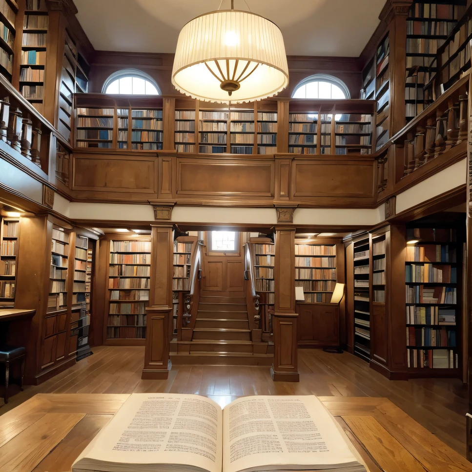 ,Masterpiece, Best quality,8K, 超高分辨率,The vintage in the study blends with the industrial style,It shows a unique artistic atmosphere。Warm yellow light fills the space,You feel like you're in an ancient and mysterious library。The old bookshelves on the walls are filled with various precious books,Each book represents the accumulation of knowledge and wisdom。Over here,You will enjoy the tranquility and fun of immersing yourself in a sea of books。