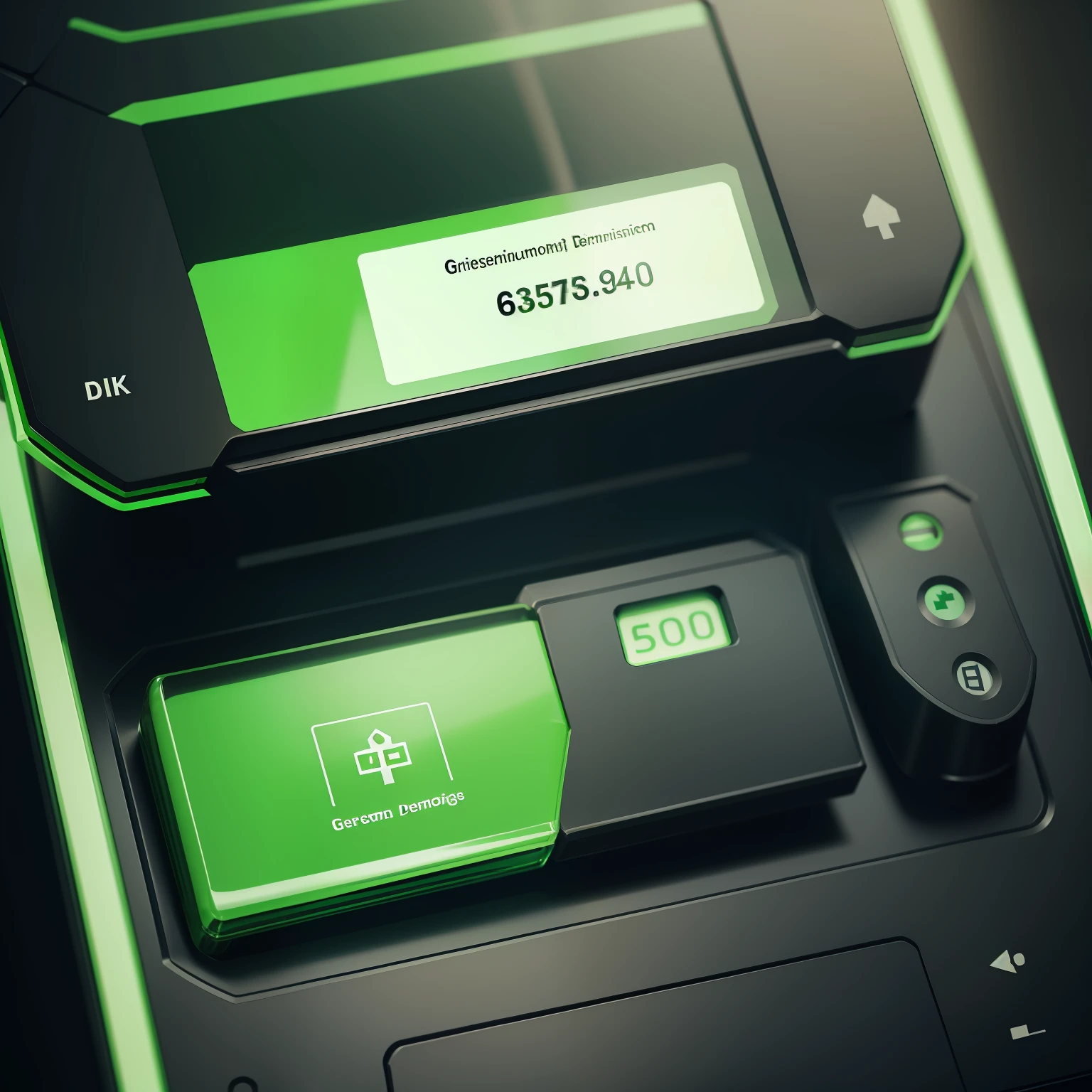 Identification devices,Green glass,Identity Information
