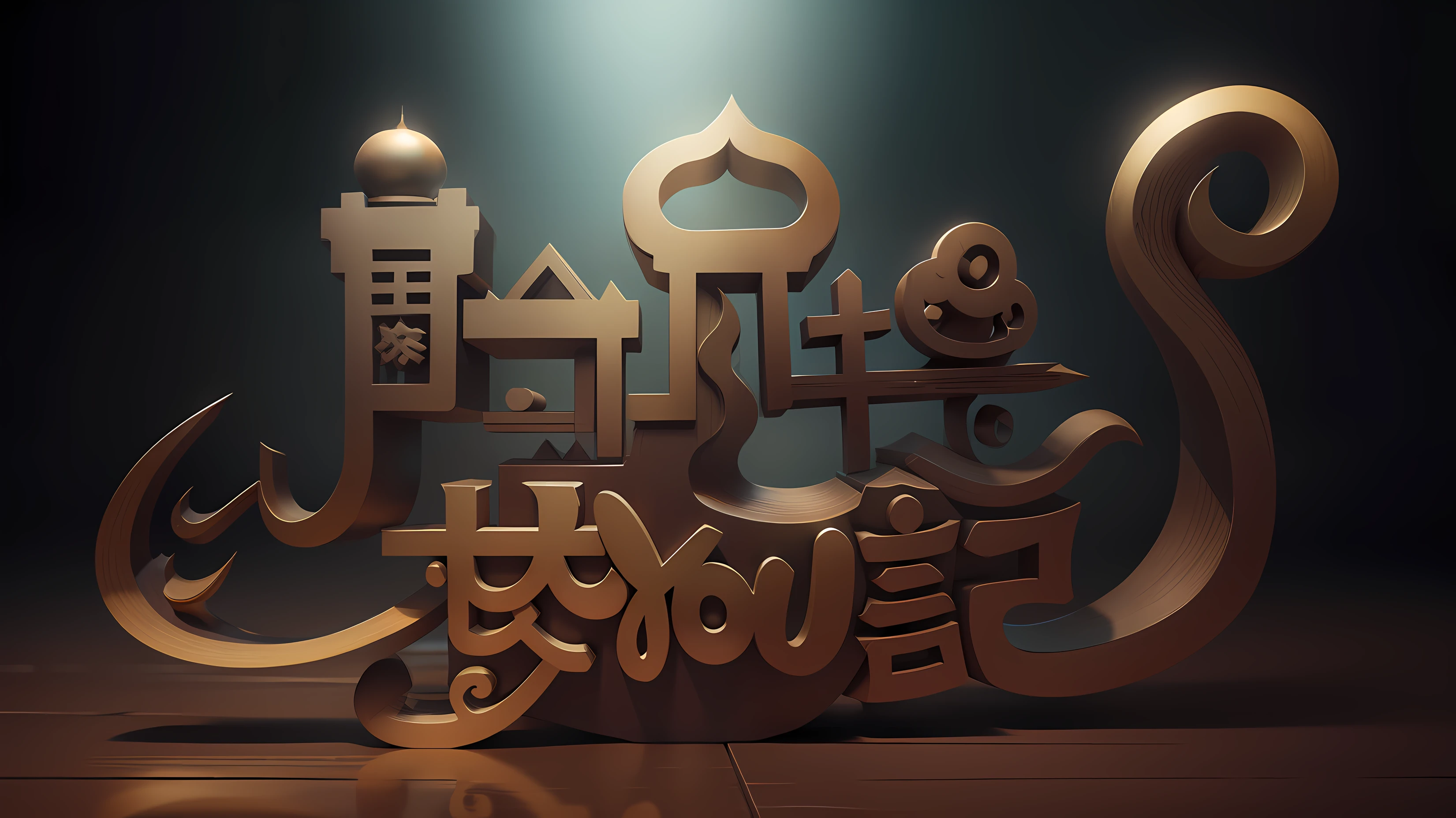 Add some raised shadows or highlights to the sides of each letter,to make the text look more three-dimensional,A magical dream world,Full of fantasy and mystery。Evoke imagination of infinite possibilities。