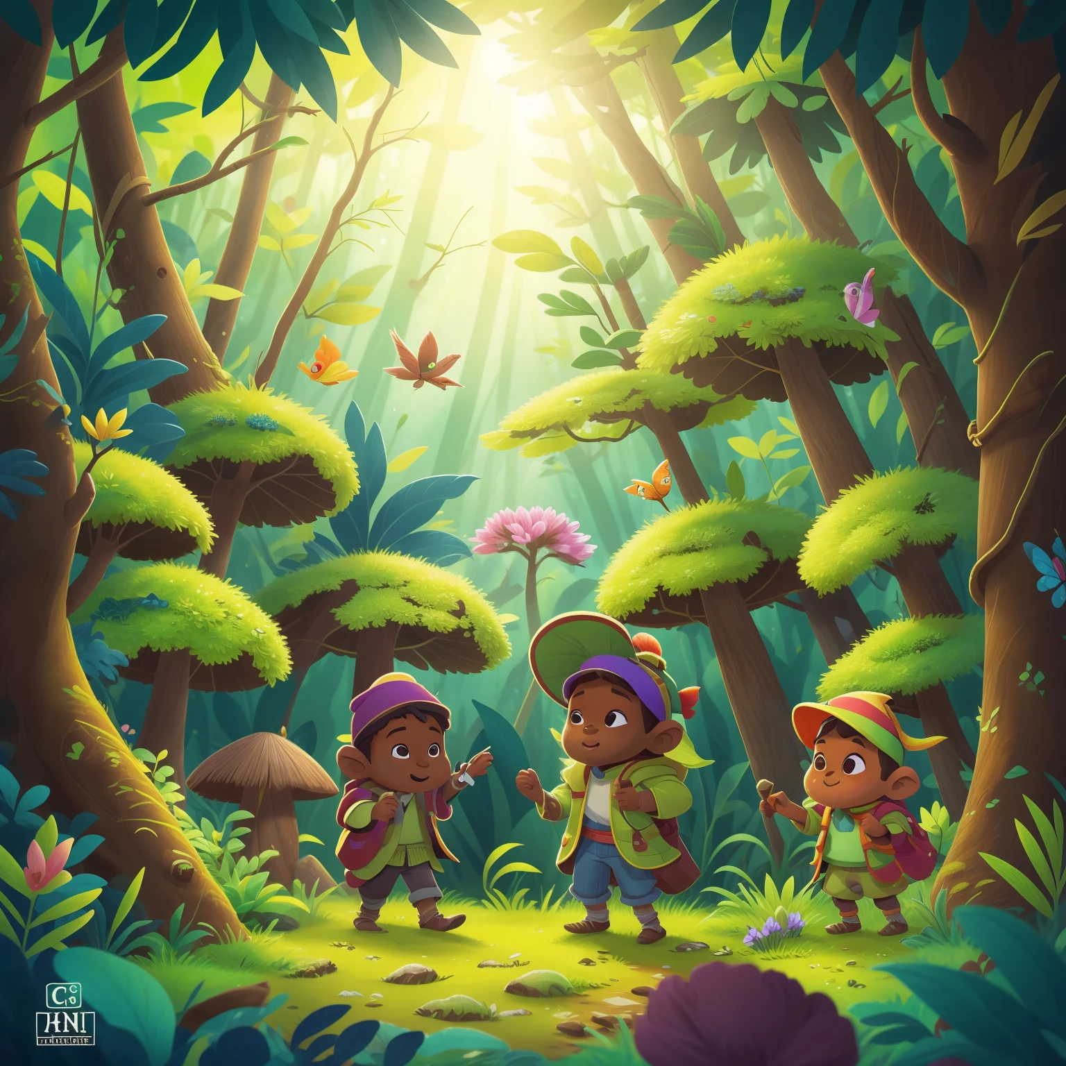 Chapter 1: O Pequeno Gnomo Curioso
Era uma vez um pequeno gnomo chamado Grimp, que vivia em uma floresta encantada. Ele era muito curioso e adorava explorar todos os cantos da floresta em busca de aventuras.