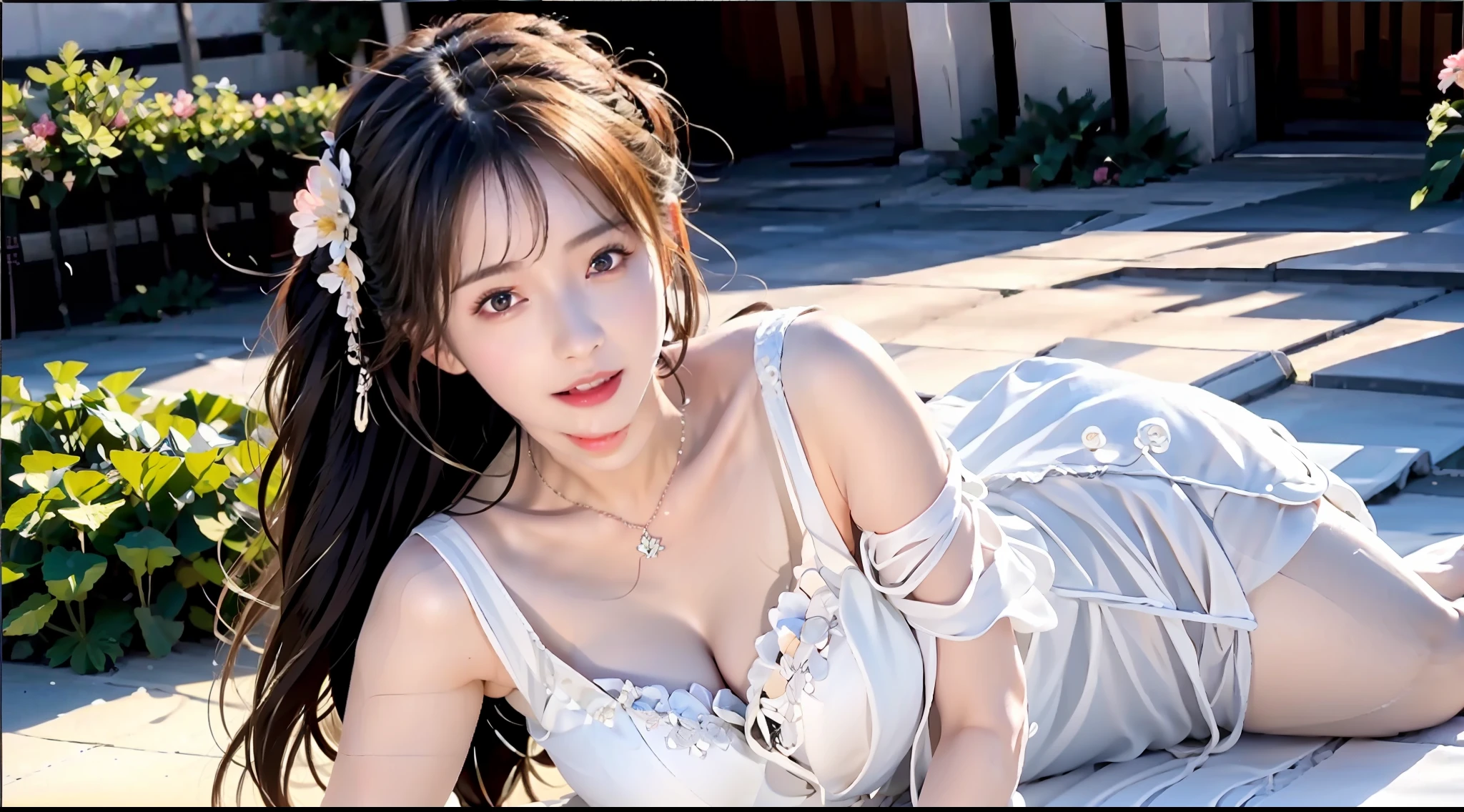 Masterpiece, Best Quality, (Real, Photorealistic:1.37), 8K, Very Delicate and Beautiful, Amazing, Fine Detail, Official Art, Absurdity, Incredibly Absurd, Huge File Size, Ultra Detailed, Very Detailed, Beautiful Detailed Girl, One Girl, (Perfect Female Figure), Full Body, Middle Chest,Neat