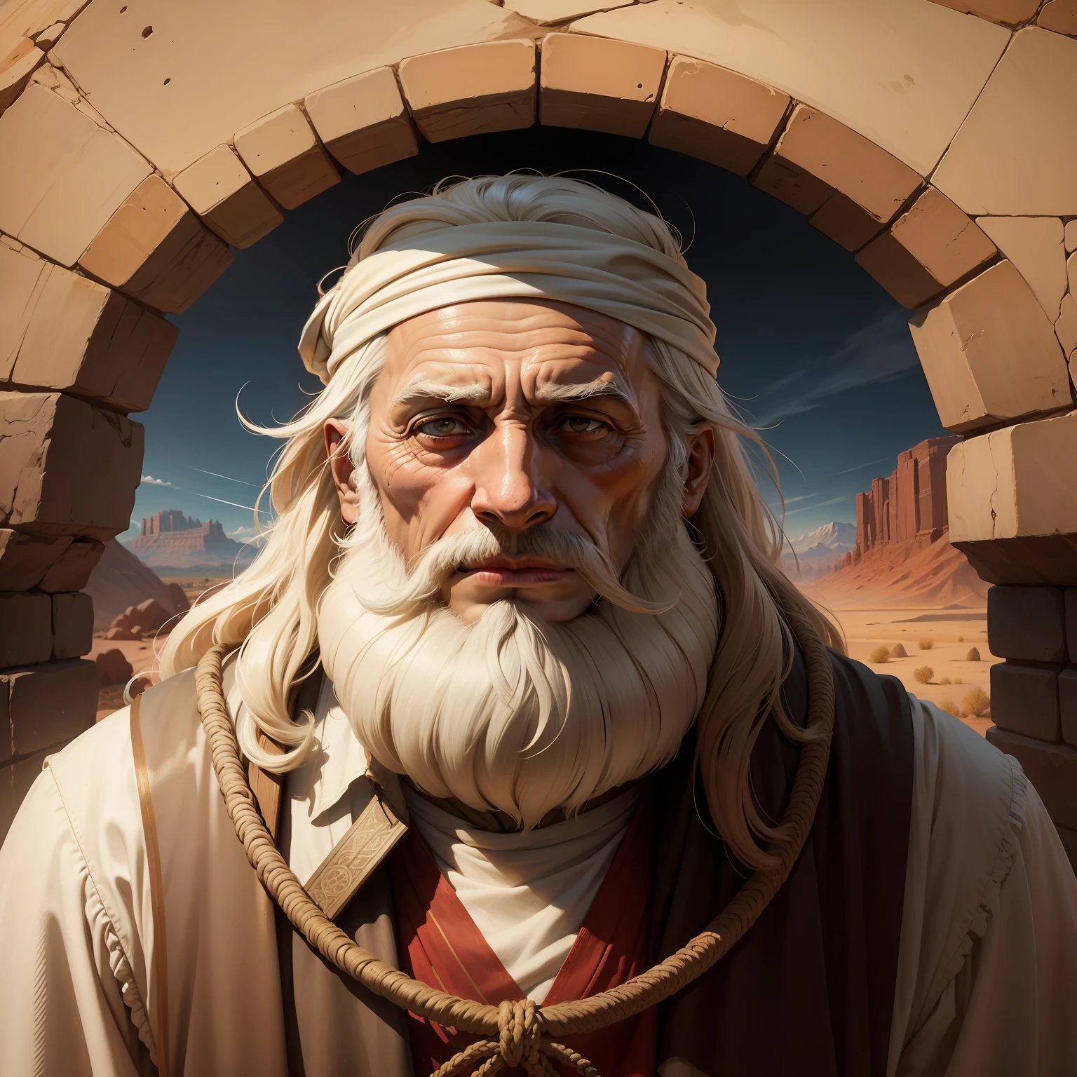 Aos 120 anos, Moses died in the land of Moab