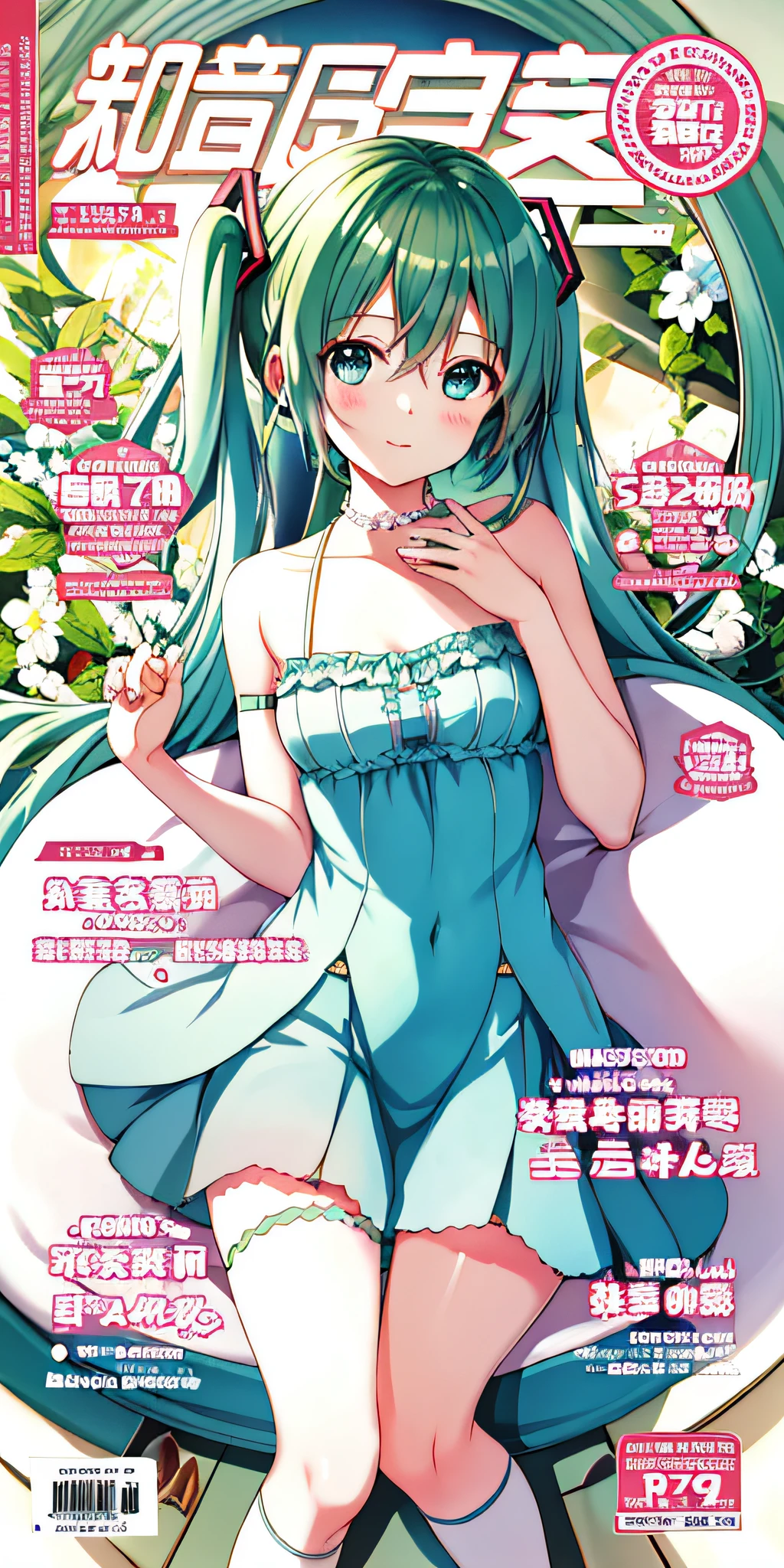 cover,1girl,hatsune miku,, masterpiece, best quality,