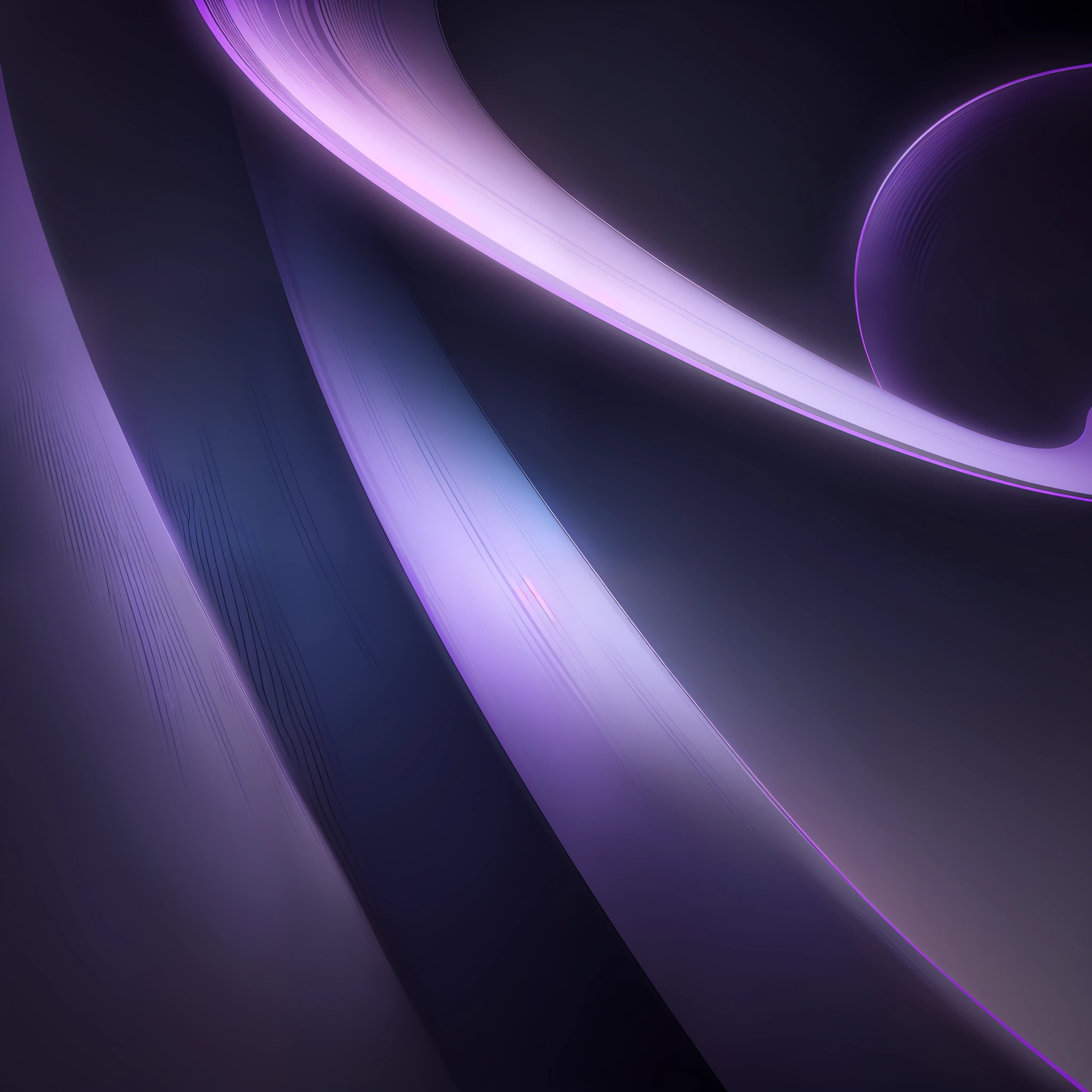 Wallpapers，optimum，curving，abstracted，Simple，lineworks，Light，llight rays，Dark，Mono Color，sharpest，Ren，Sharp，with a sense of layering，Blue to purple gradient