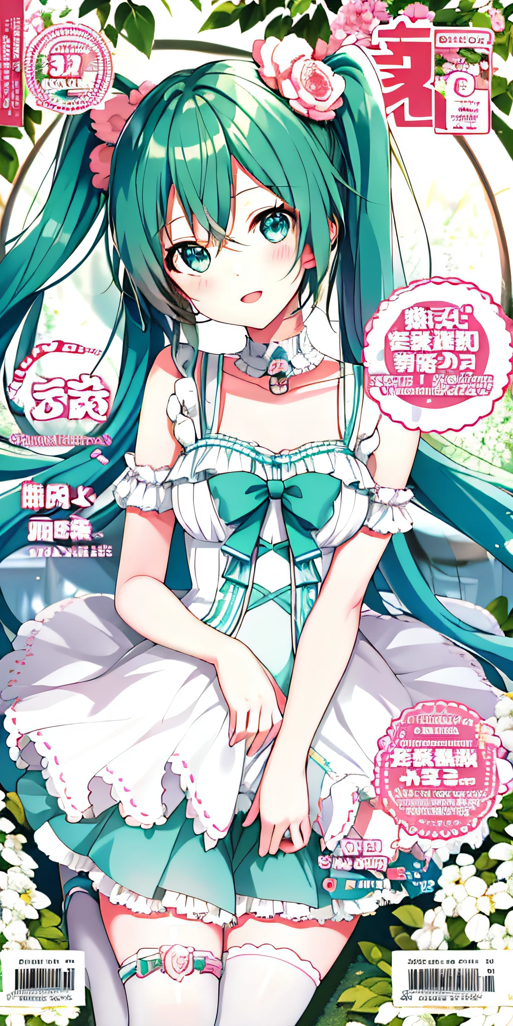 cover,1girl,hatsune miku,, masterpiece, best quality,