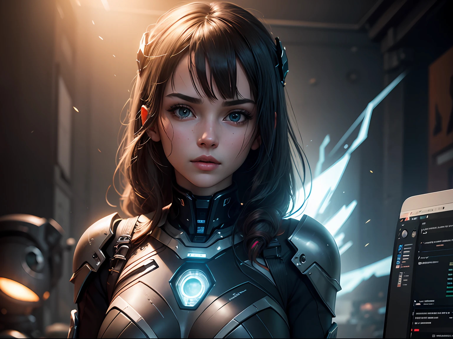 Cinematic, hyper-detailed, and insanely detailed, this artwork captures the essence of the girl with breathtaking beauty. The color grading is beautifully done, enhancing the overall cinematic feel. Unreal Engine brings her to life, making her appearance even more mesmerizing.
With the use of depth of field (DOF), every detail is focused and accentuated, drawing attention to her eyes and hair. The image resolution is at its peak, utilizing super-resolution technology to ensure every pixel is perfect. Cinematic lighting enhances her aura, while anti-aliasing techniques like FXAA and TXAA keep the edges smooth and clean.
Adding realism to the robot-like body suit, RTX technology enables ray tracing, making it look as if it's actually there. Additionally, SSAO (Screen Space Ambient Occlusion) gives depth and realism to the scene, making the girl's presence even more convincing.
In the post-processing and post-production stages, tone mapping enhances the colors, creating a captivating visual experience. The integration of CGI (Computer-Generated Imagery) and VFX (Visual Effects) brings out her robotic features in a seamless manner. SFX (Sound Effects) complement the visual artistry, immersing the viewer further into this fantastic world.
The level of detail is awe-inspiring, with intricate elements meticulously crafted, making the artwork hyper maximalist and hyper-realistic. Volumetric effects add depth and dimension, and the photorealism is unparalleled.
The image is rendered in 8K resolution, ensuring super-detailed visuals. The volumetric lightning adds a touch of magic, highlighting her beauty and aura in an otherworldly way. High Dynamic Range (HDR) technology makes the colors pop, adding richness to the overall composition.
Ultimately, this artwork presents an unreal, yet stunningly real portrayal of an incredibly beautiful girl. The sharp focus ensures that every feature is crisply defined, leaving the audience captivated by her presence.
--v testp