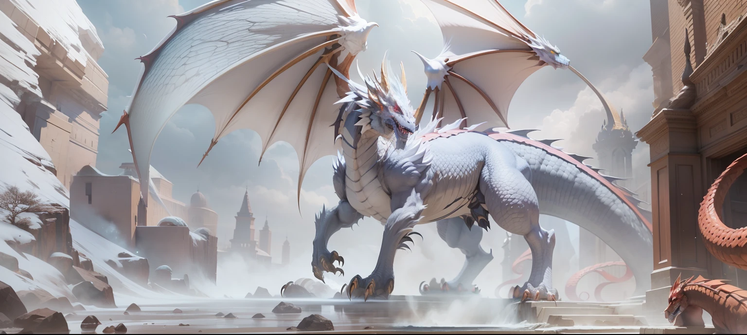 "Epic special effects rendering,Dragon form,Mighty and elegant"