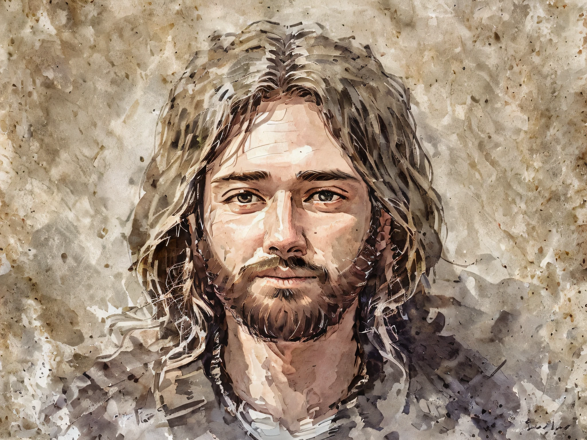 Traditional Face of Jesus Christ