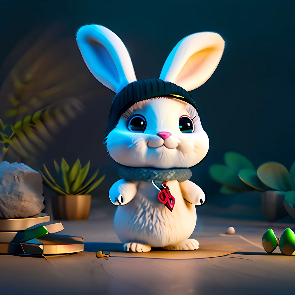 Bunny cartoon 3d