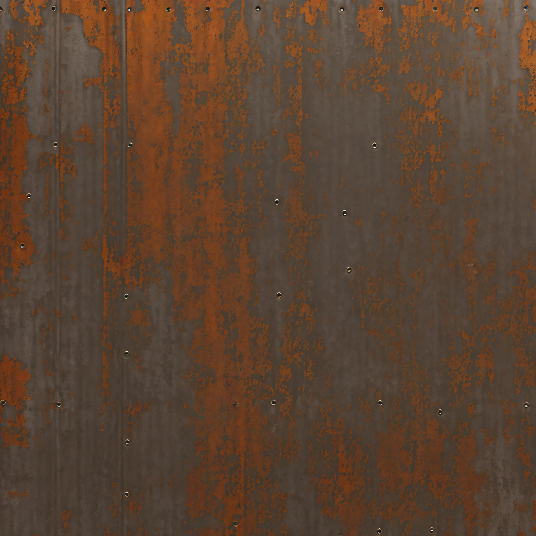 Rusty sheet of metal with streaks on top, Seamless texture of metal cladding, rusty metal walls, Streaks from above, Rusty metal, Rusty metal texture, Seamless texture, high resolution texture, rusted walls, Rusty steel, Rust background, Rusty metal, Metal texture, Rusty metal, tileable texture, high quality textures, Rust texture, Metal rust and plastering materials, metal cladding wall