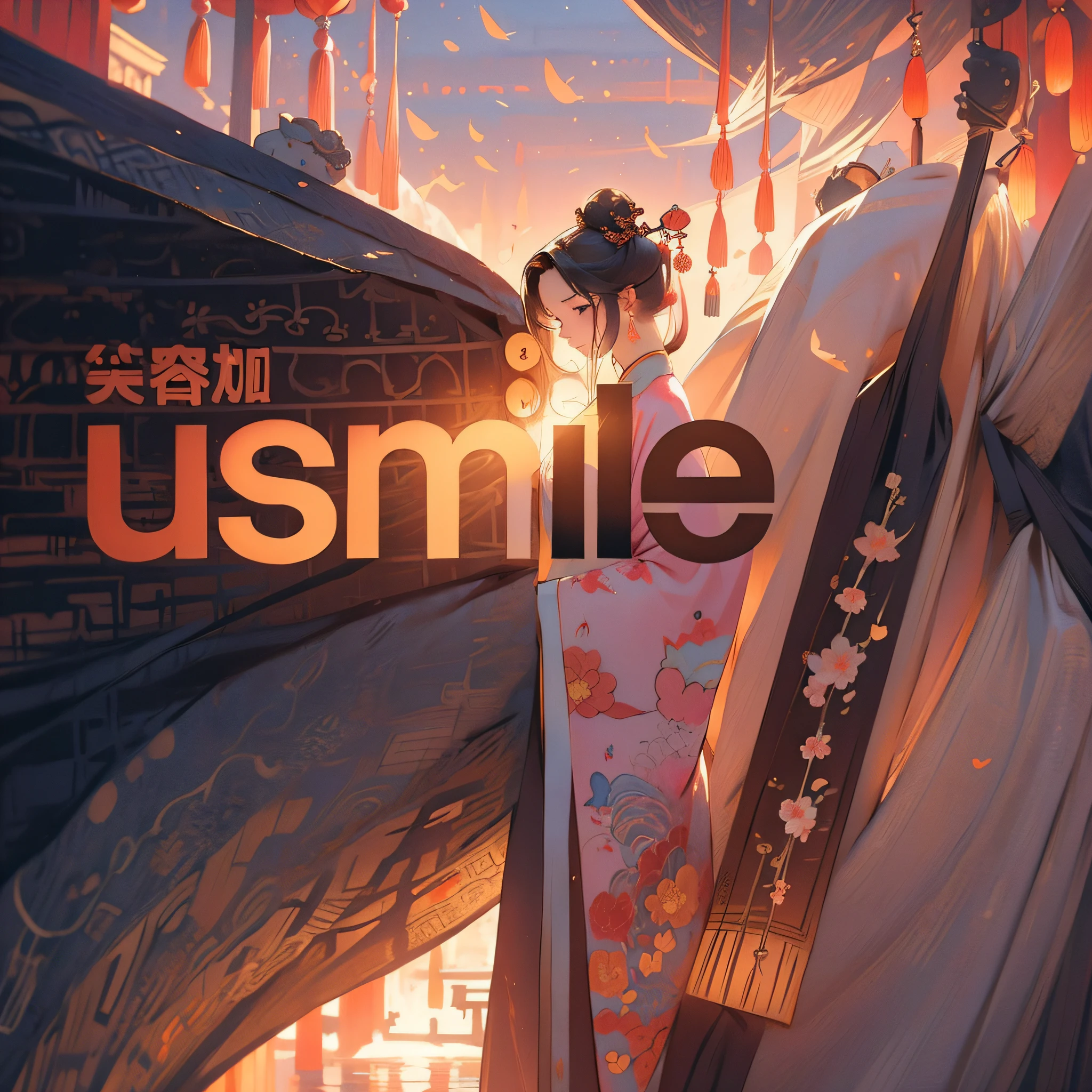 Tanabata,Chinese big breasts,Traditional China,Realiy,tmasterpiece,8K,4K,in pink,couple,hugs,Look at each other,sweet,amarelo,Contre-Jour,cameras,mountain water,