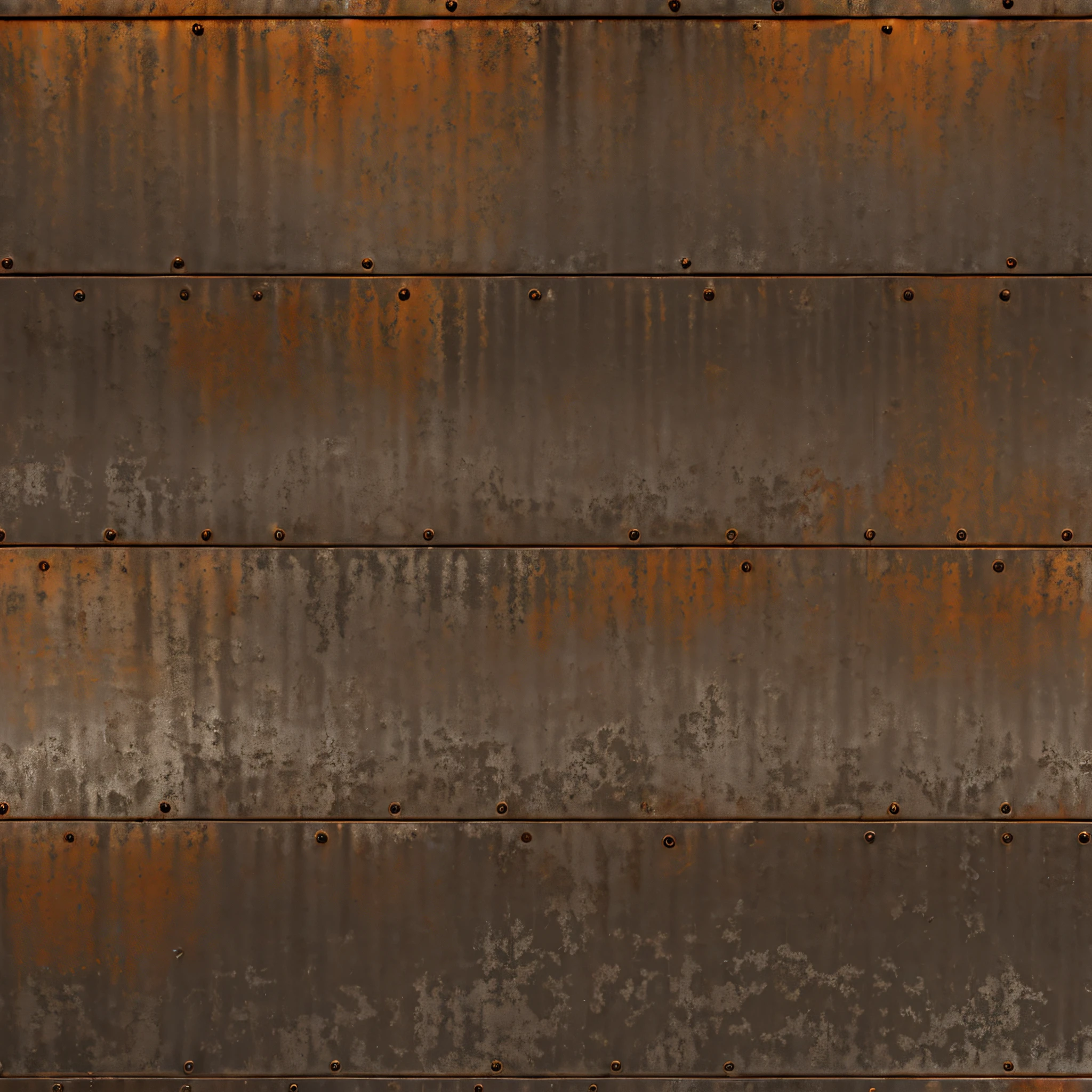 Rusty sheet of metal with veins on top, Seamless texture of metal cladding, rusty metal walls, Streaks from above, Rusty metal, Rusty metal texture, Seamless texture, high resolution texture, rusted walls, Rusty steel, Rust background, Rusty metal, Metal texture, Rusty metal, tileable texture, high quality textures, Rust texture, Metal rust and plastering materials, metal cladding wall