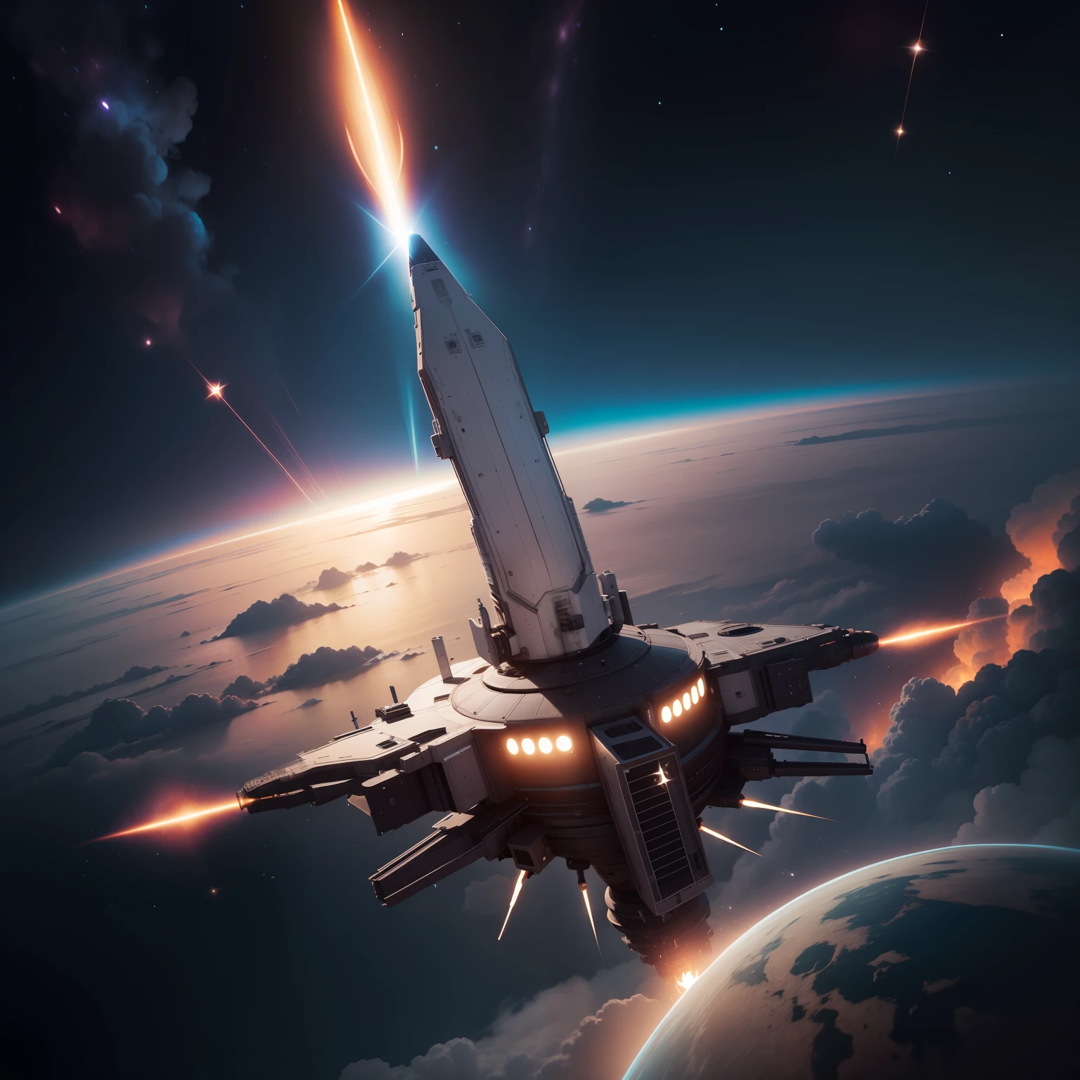 Jogo espacial star citzen