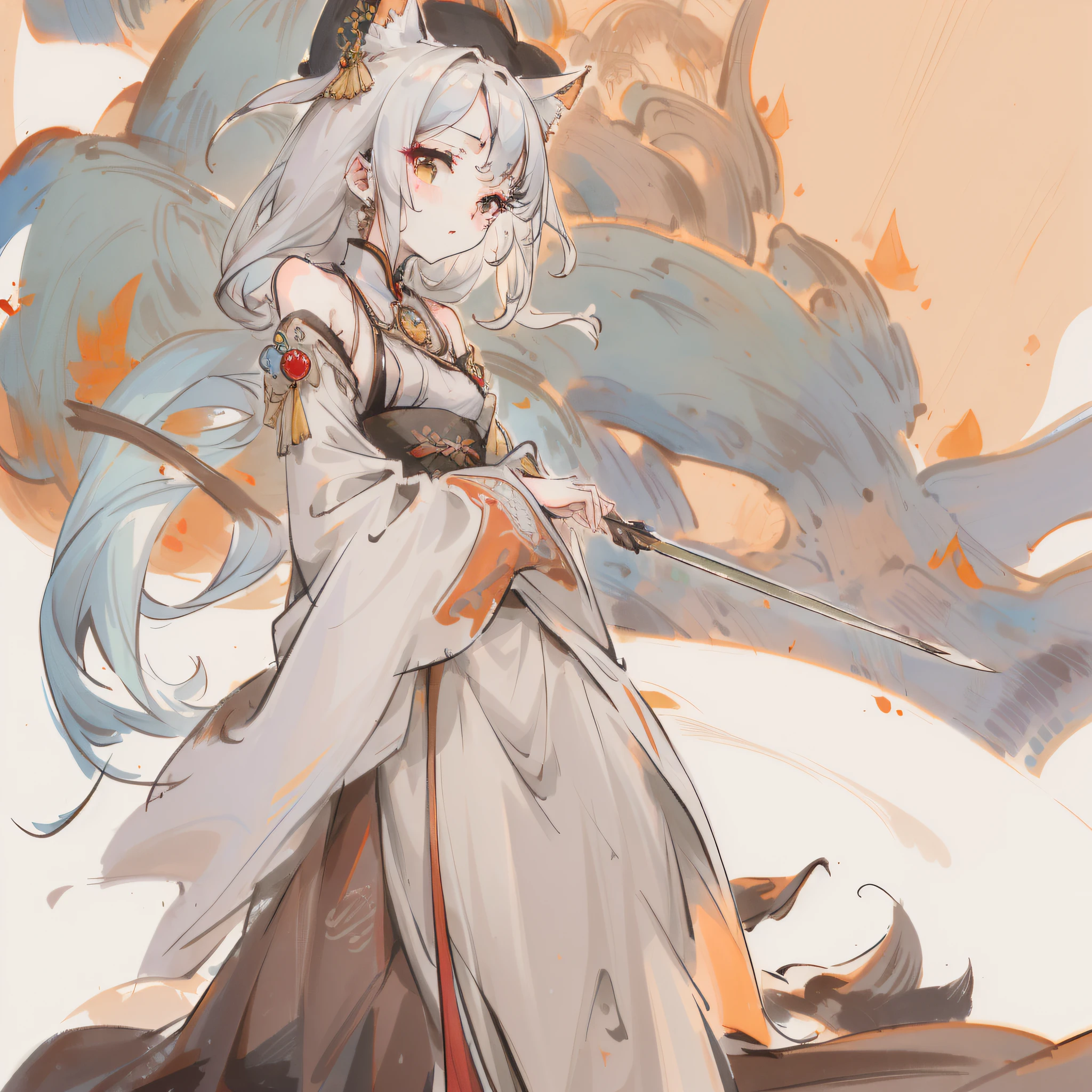 a sword
