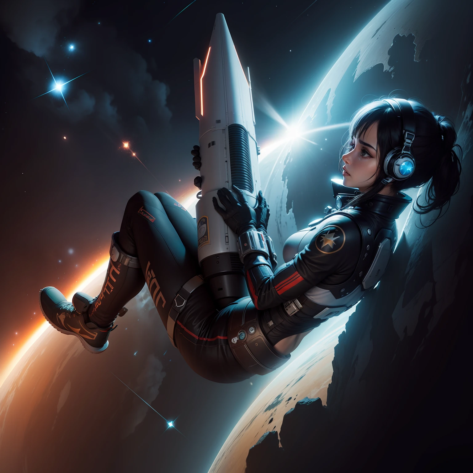 Jogo espacial star citzen