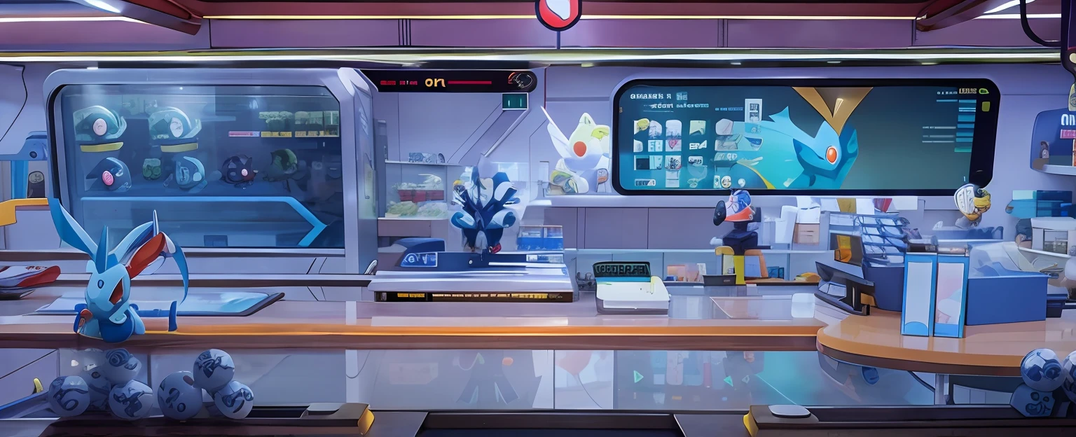 Pokémon:The store has Poké balls。