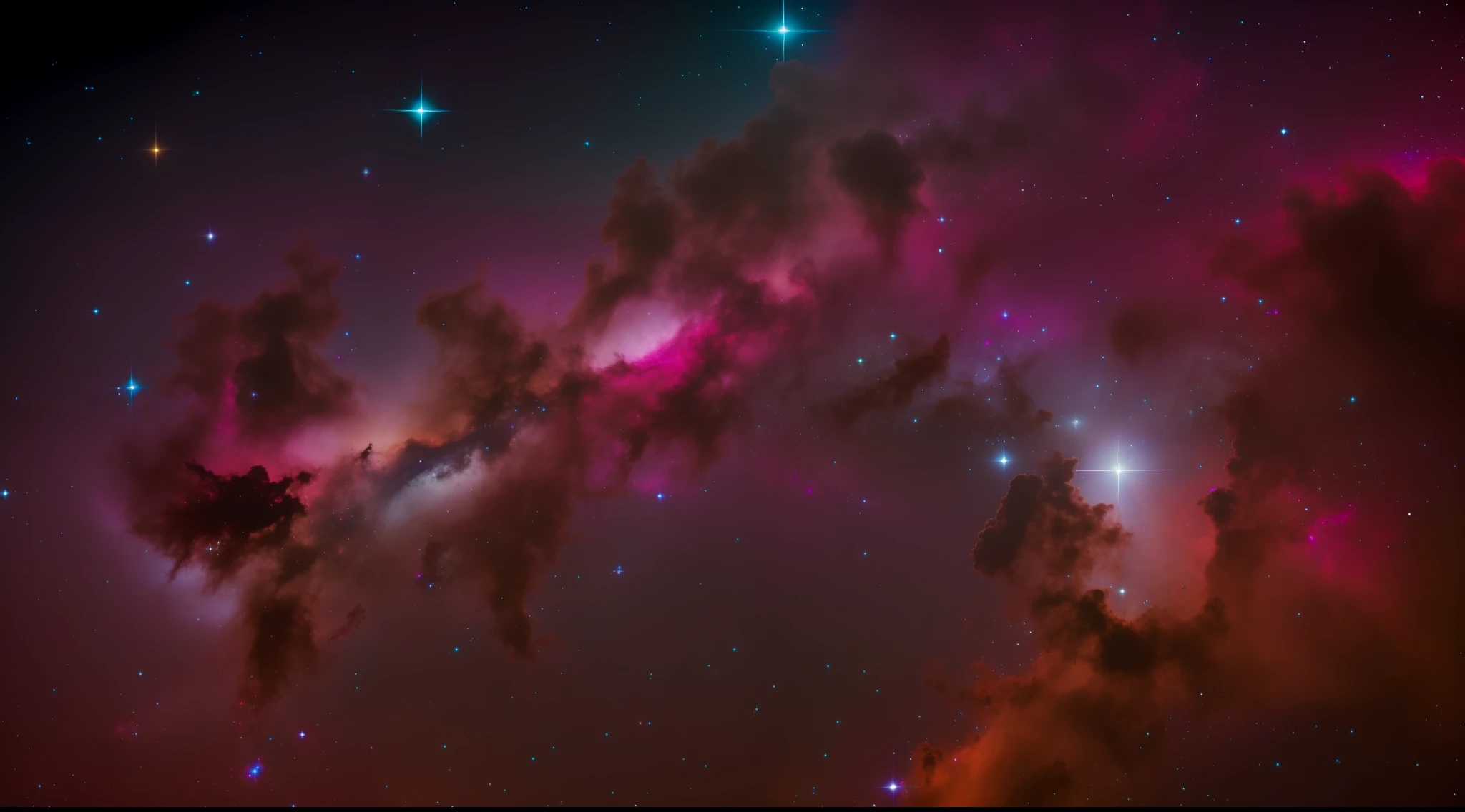 Nebulosa James Webb, Magic, dramatic light, 8k, fotorrealista, detalhes complexos, Ultra realista