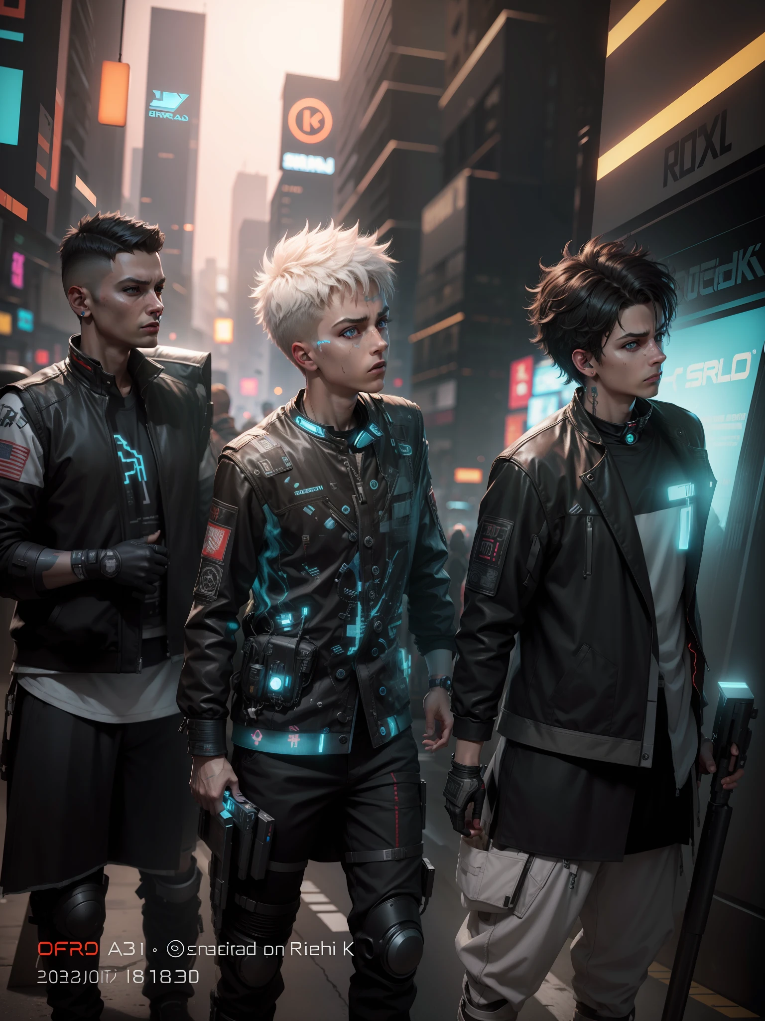 Change this background cyberpunk, realistic face,8k, ultra graphics, a boy