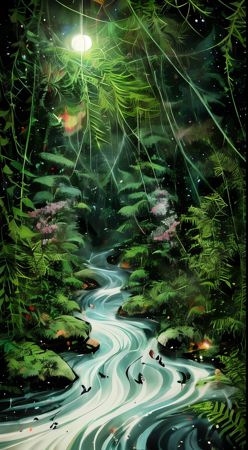 Digital illustration, Detailed and intricate, The dense jungle is full of exotic plants and animals, Sunlight shines through the canopy,Produces a mottled effect. In the style of Yoshitaka Amano and Hayao Miyazaki, Masterpiece, Proportional, Detailed, trending on artstationh, Beautiful lighting, Realistic, Intricate, Award-Awarded, 4K, highest quality
Award-winning, 4K digital painting in the style of Yoshitaka Amano. Detailed and intricate depiction of a zombie apocalypse, cleverly capturing the chaos and drama of the scene. Beautiful lighting and cinematic composition make this piece a true masterpiece, trending on artstationh