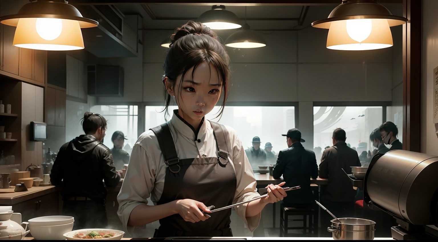 Zhu Ning, who was taking the lead in fighting zombies in the apocalypse, crossed over，This time she traveled to the wasteland。
Eighty percent of the world's land is polluted。
Humans are divided into five classes，She became the lowest fifth-class citizen，That is, unlucky defective products
Zhu Ning, who was poor and white, had to work as a cleaner to sweep garbage。
heard that，In the wasteland world, sweeping garbage is more expensive and less expensive，It's a dream work。
Merely...... How is this garbage sweeping different from what she understands？
Enter the disappearing Line One，She came across a briefcase，Fishman with a fish head。
Enter the Internet celebrity hot pot restaurant，This hot pot restaurant will eat people！
Enter the haunted mansion，This house furniture moves in the middle of the night，It will also hunt down and kill the owner。
Even the aquarium, which theoretically should be warmly healing，They can all encounter mermaids who forcibly ask to reproduce，Blood-sucking mechanical jellyfish，There are also unknown transparent creatures。
Go to a dentist's office，One stretch out，It began to rain teeth in the sky。