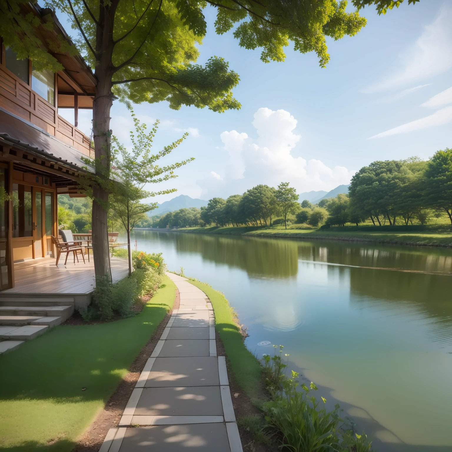 exteriors,scenic view of river,Pure,long leges