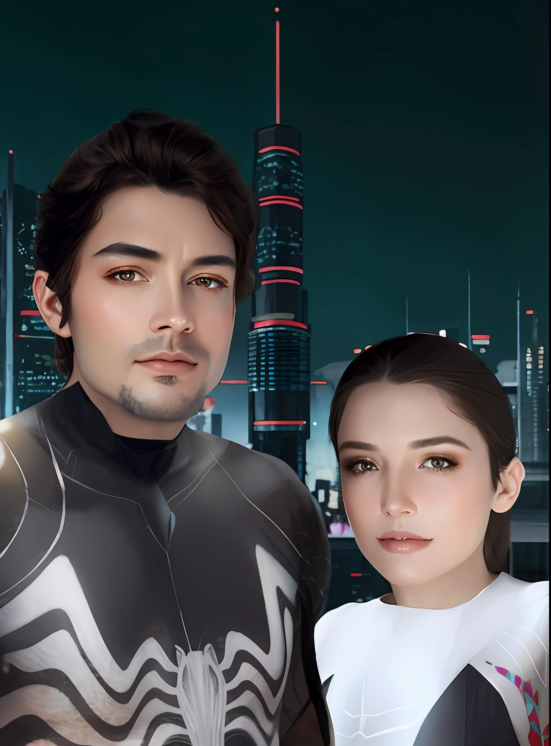 8k portrait of beautiful cyborg with brown hair, intricate, elegant, highly detailed, majestic, digital photography, art by artgerm and ruan jia and greg rutkowski surreal painting gold butterfly filigree, broken glass, (masterpiece, sidelighting, finely detailed beautiful eyes: 1.2), hdr,