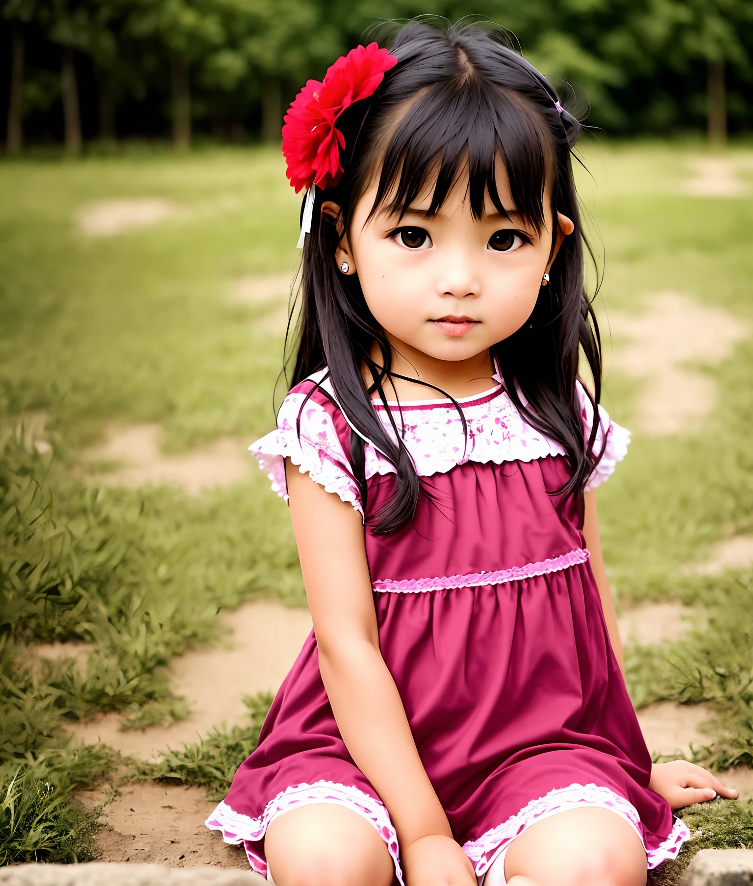 Three-year-old girl