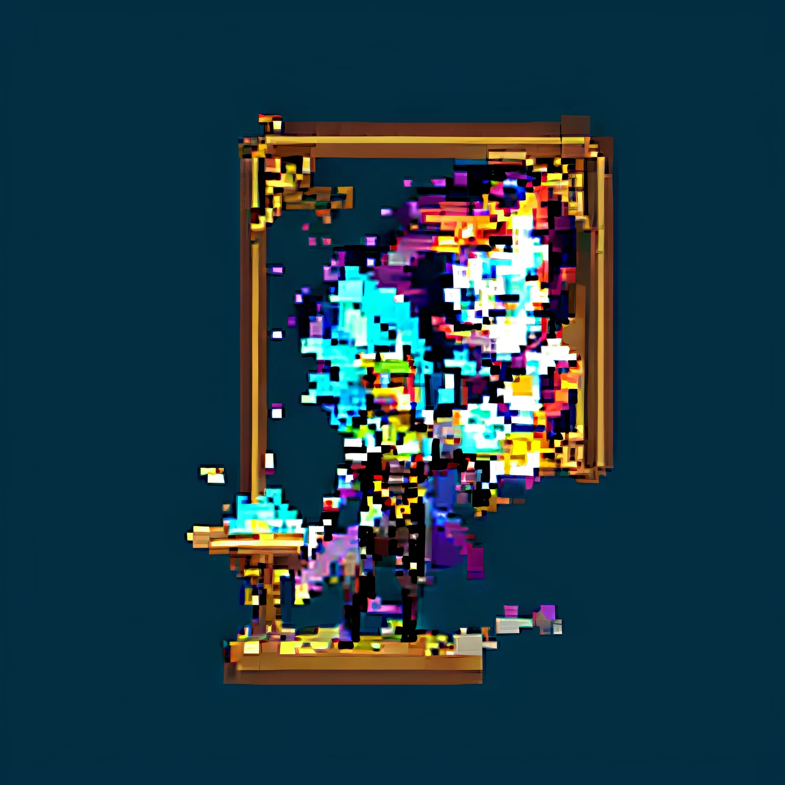（tmasterpiece，top Quority，best qualtiy），pix，pixelart，1 boy、，full bodyesbian，