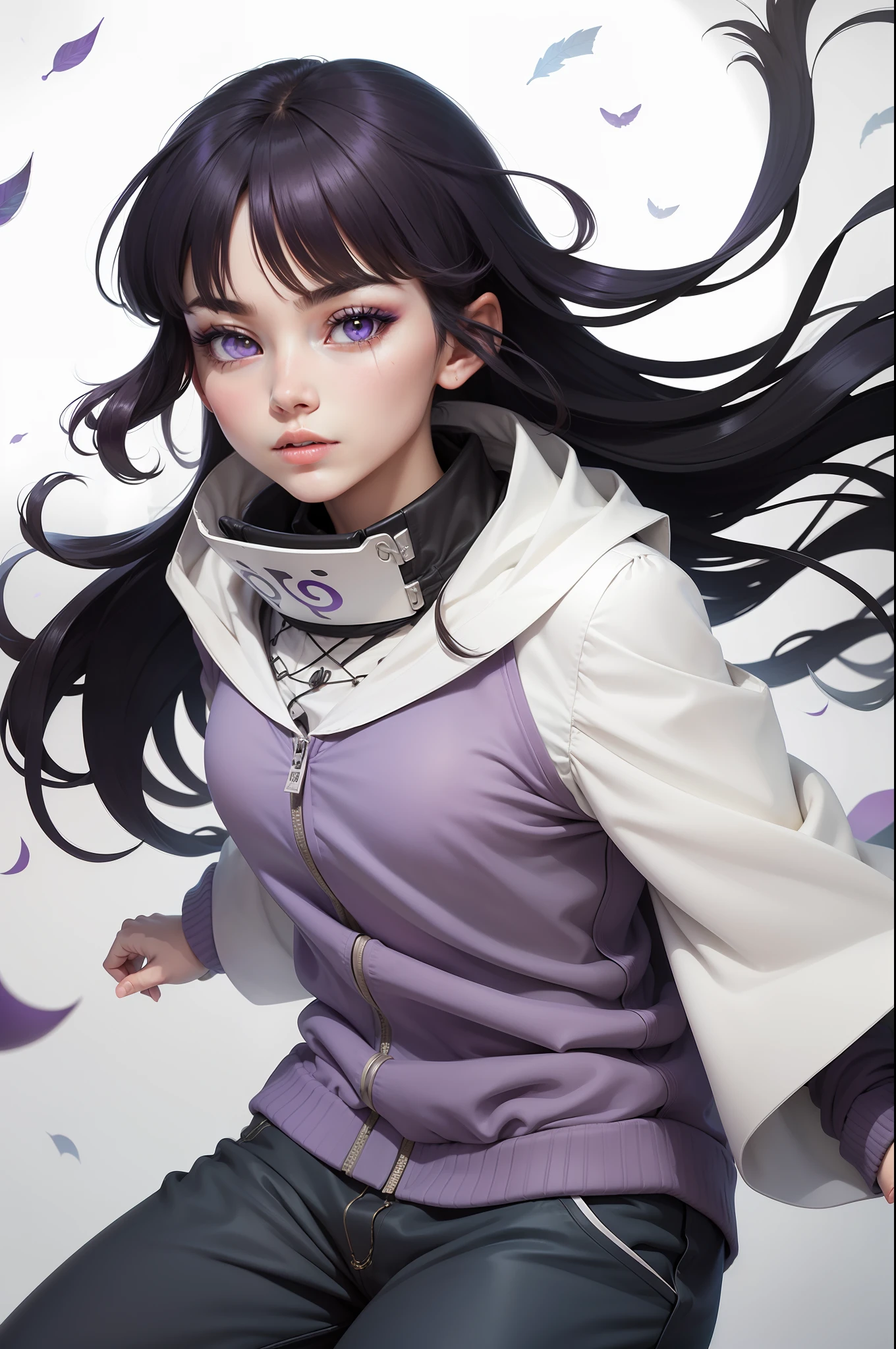 white-purple eyes,
