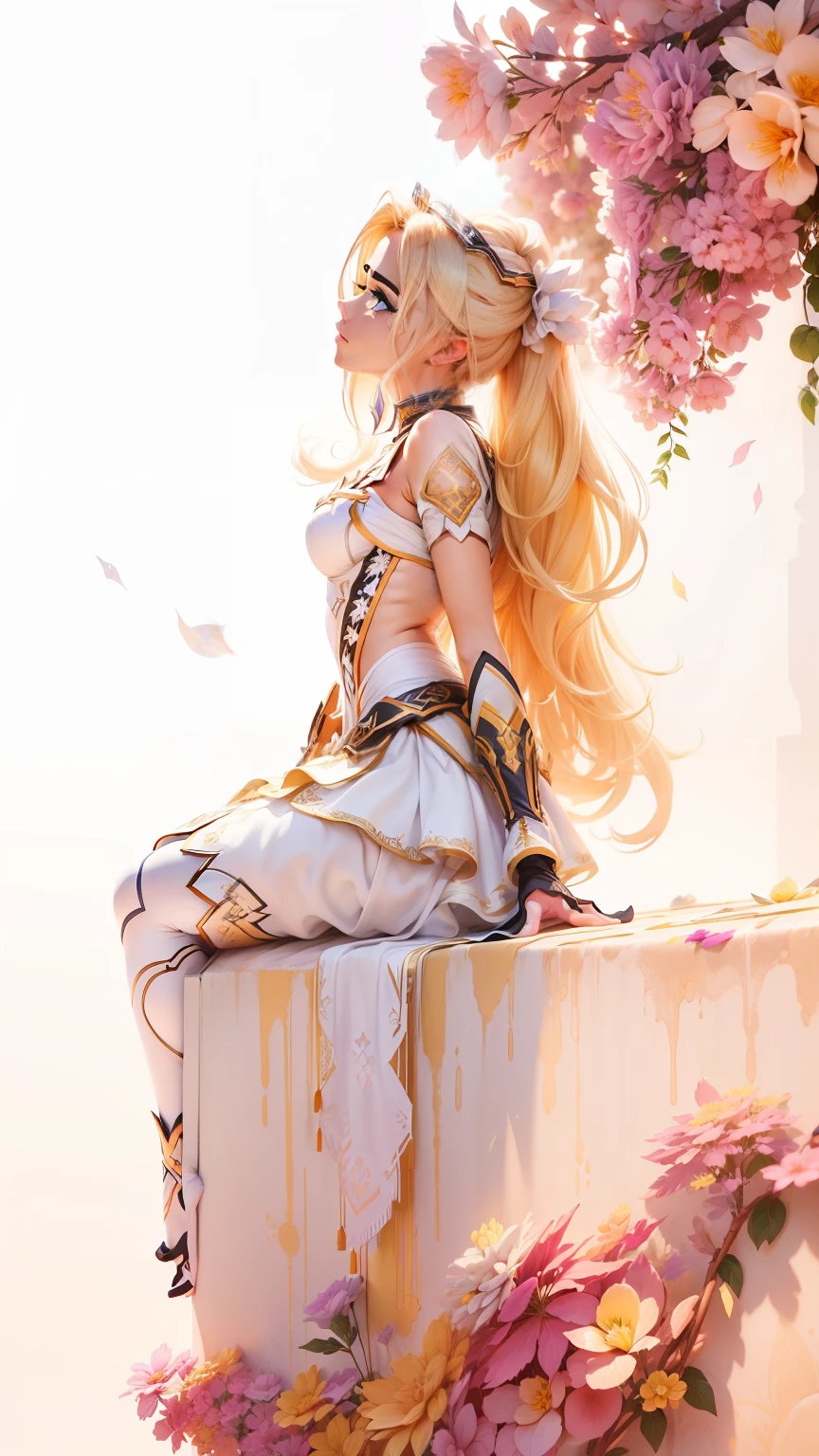 obra-prima, melhor qualidade, (papel de parede CG unity 8k extremamente detalhado), (melhor qualidade), (best illustration), (melhor sombra), Absurdo, arte epica, Poses gloriosas, lindo brilho detalhado, brilho luminoso de fundo, detalhes insano