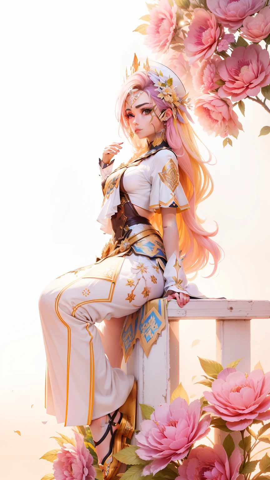 obra-prima, melhor qualidade, (papel de parede CG unity 8k extremamente detalhado), (melhor qualidade), (best illustration), (melhor sombra), Absurdo, arte epica, Poses gloriosas, lindo brilho detalhado, brilho luminoso de fundo, detalhes insano