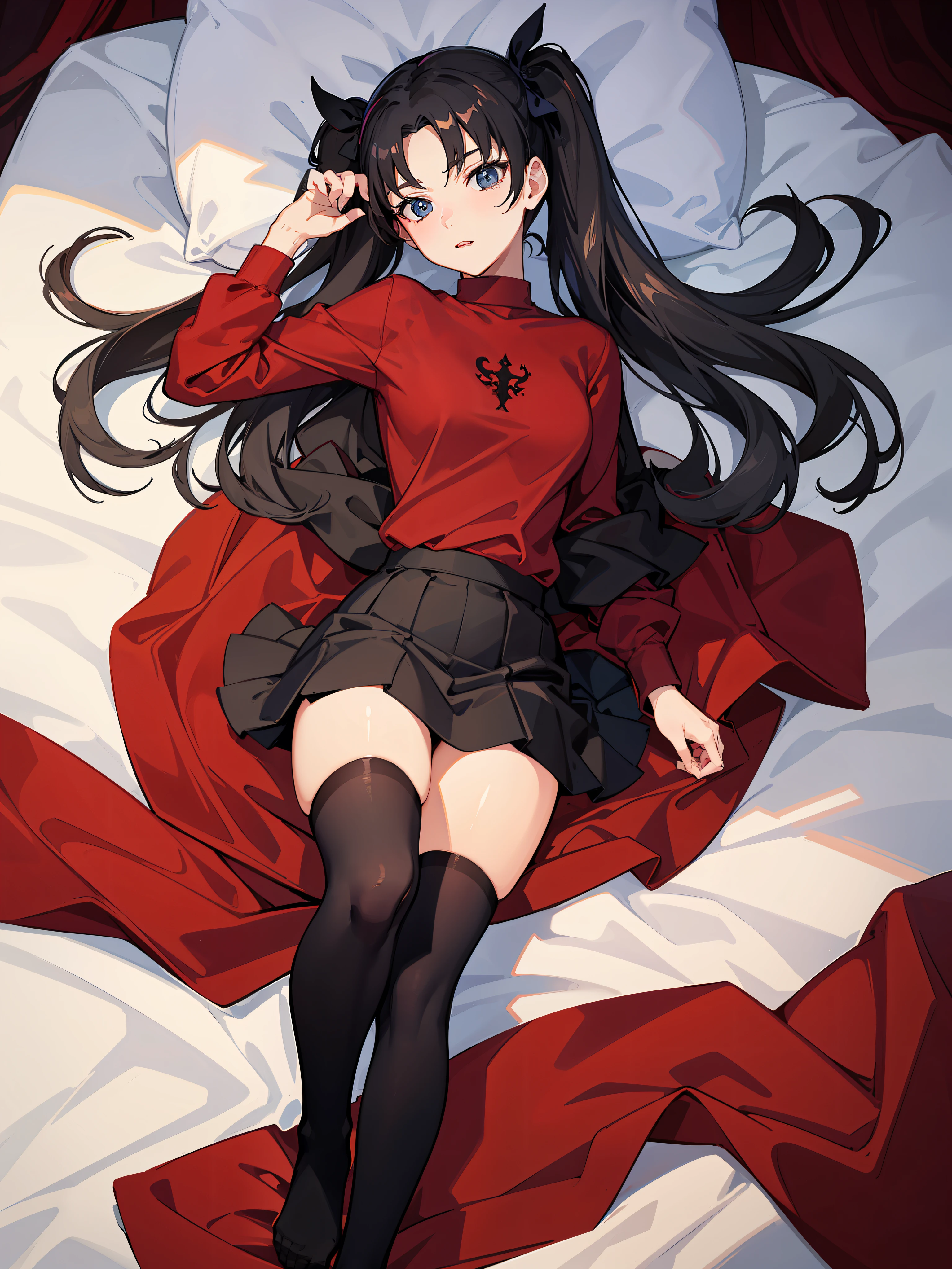 hands grasp the sheet
