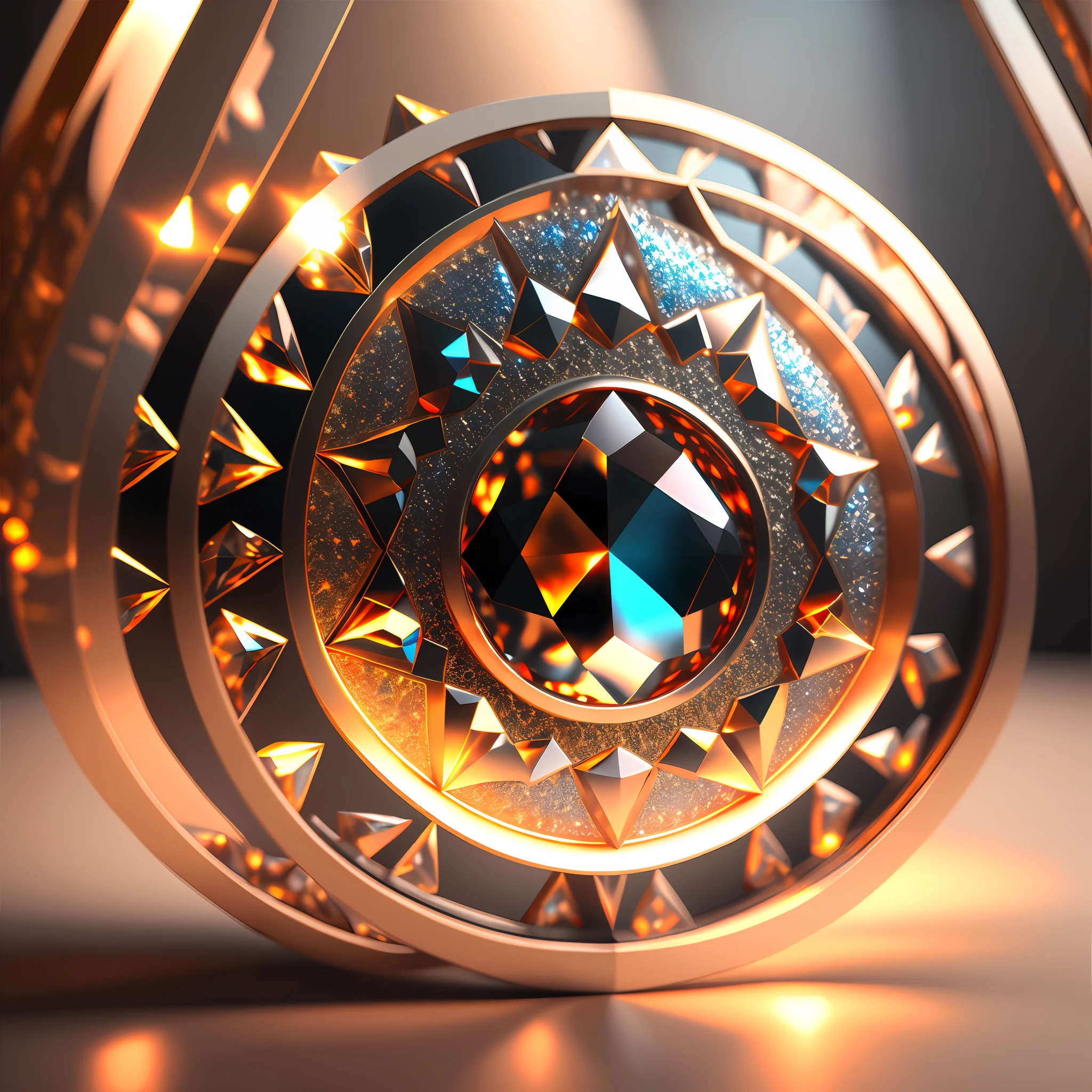 Ultra detailed, Incredible lighting, 8K, Unreal Engine 5, a 3D render。
Diamond、crystal、Ray traching、Dingdall effect、depth of fields、light particules、reflective light、rim-light、bloom effect、tmasterpiece、Best quality colored spar --auto