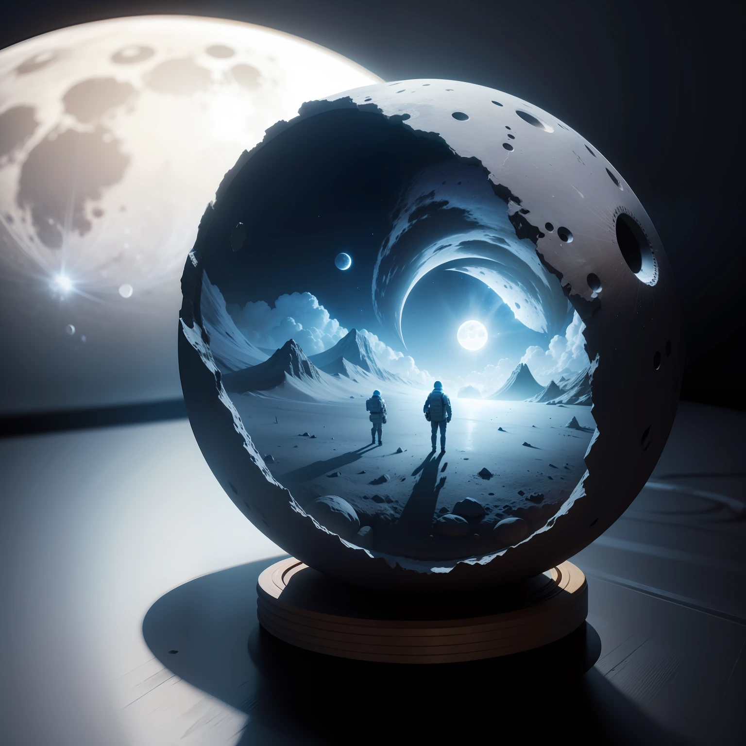 Moon 3d