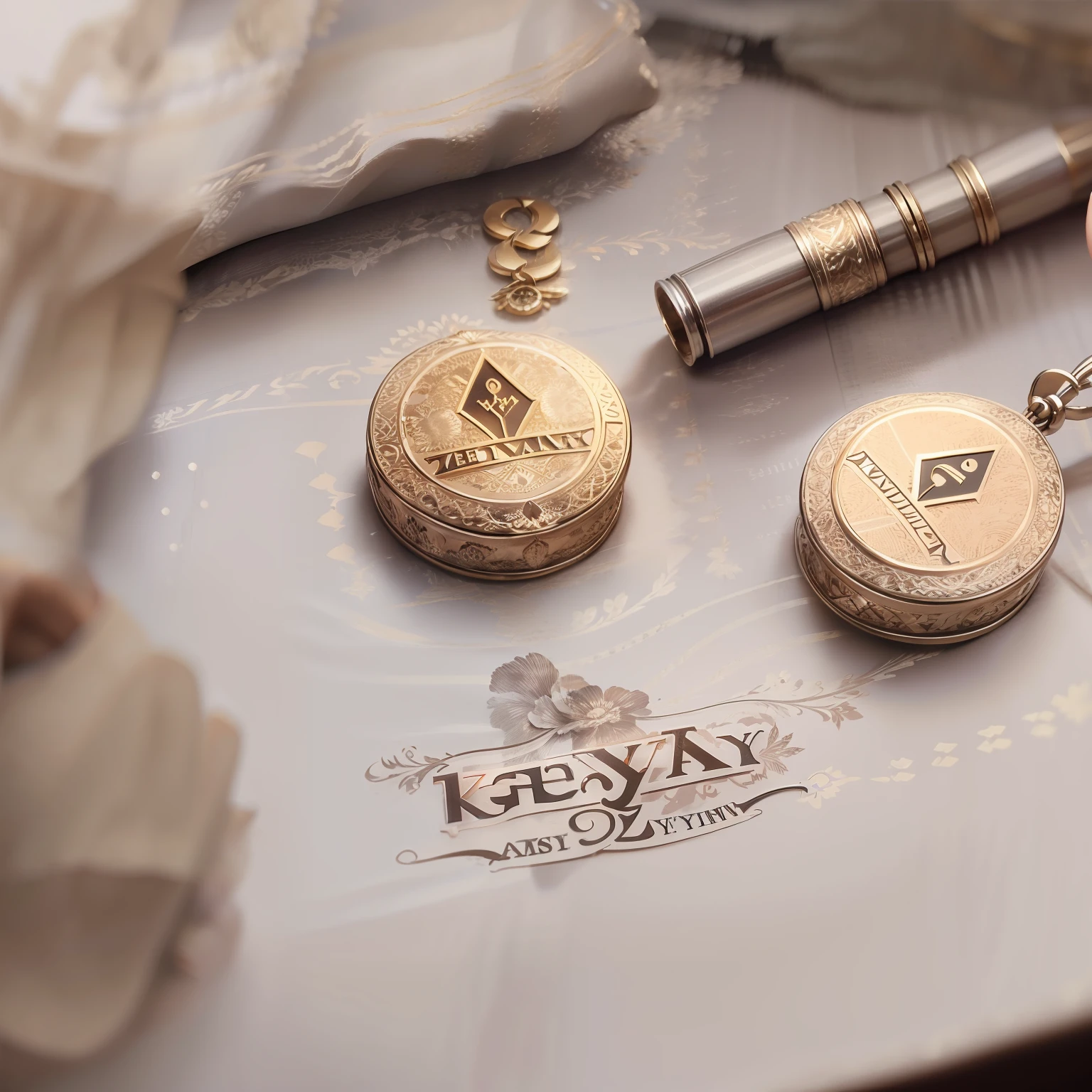 Design the logo of an accessory company called ZestyCharm,The requirements are simple,atmospurate,attractive