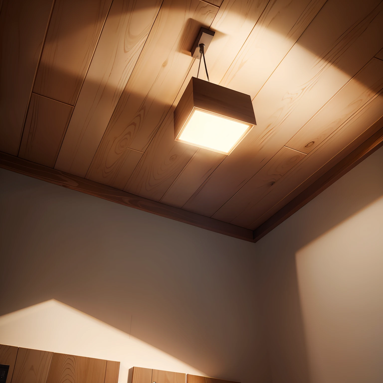 Decoration style,Log wind,Simple,Suspended ceiling,Spotlights wash the walls,No main light,HighestQuali,a sense of atmosphere